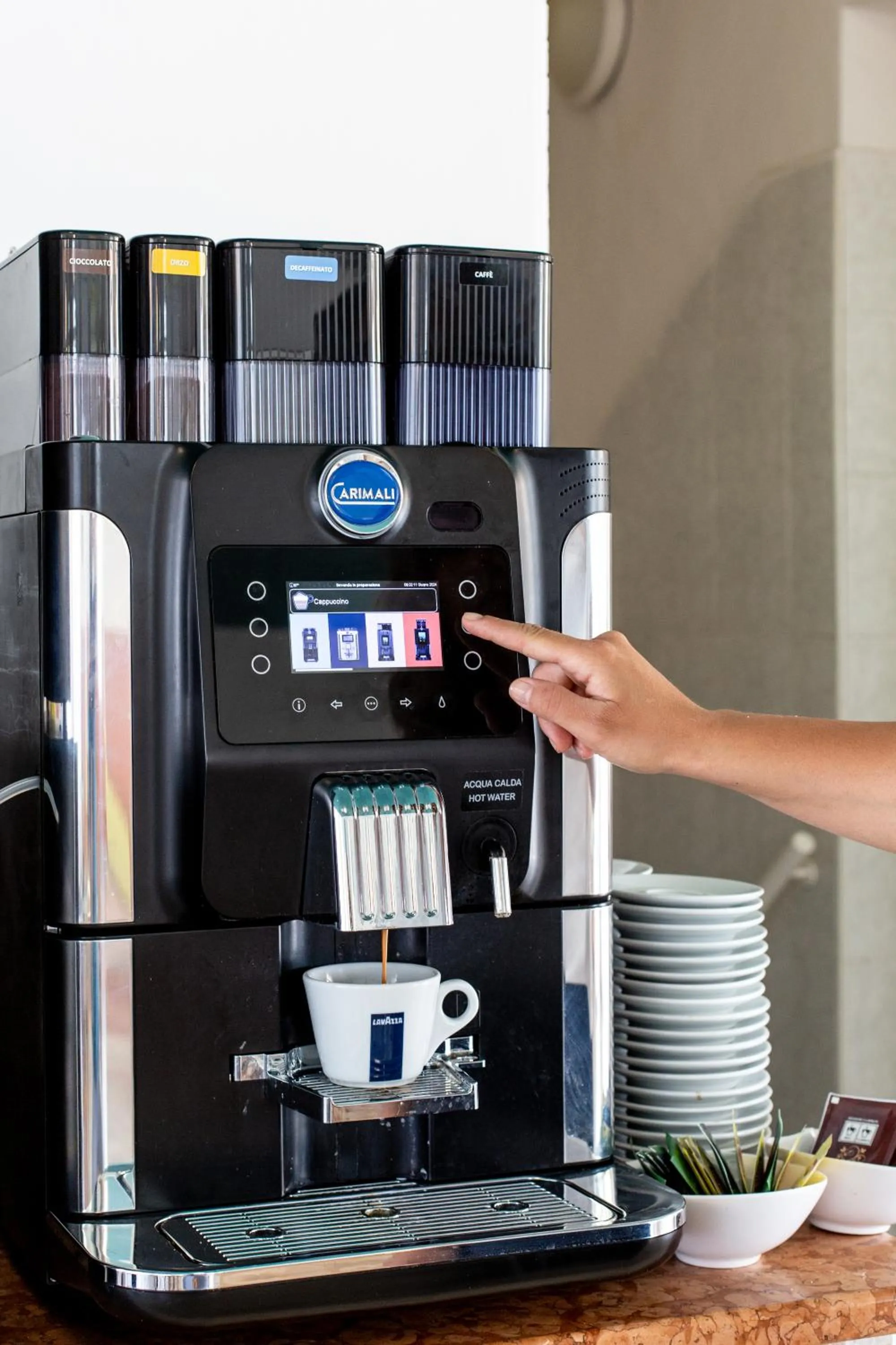 Coffee/tea facilities in Hotel Belvedere Rimini