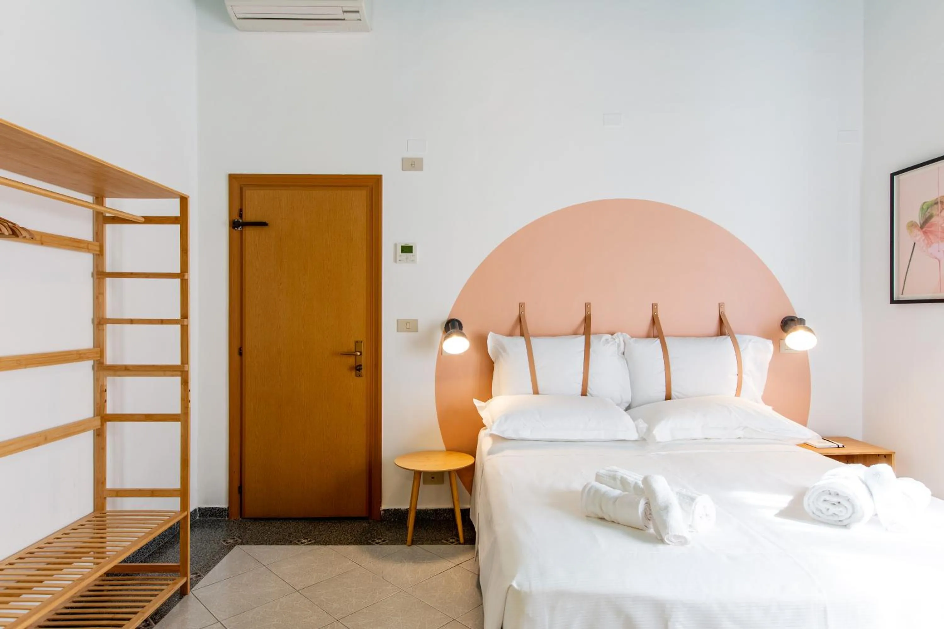 Bed in Hotel Belvedere Rimini