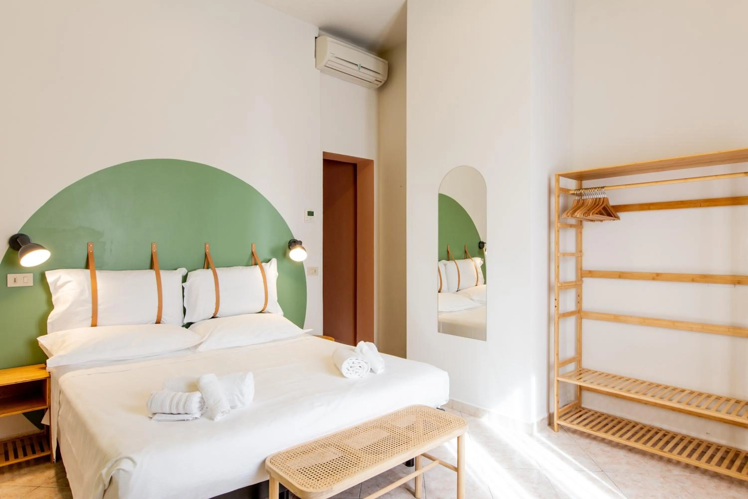 Bed in Hotel Belvedere Rimini