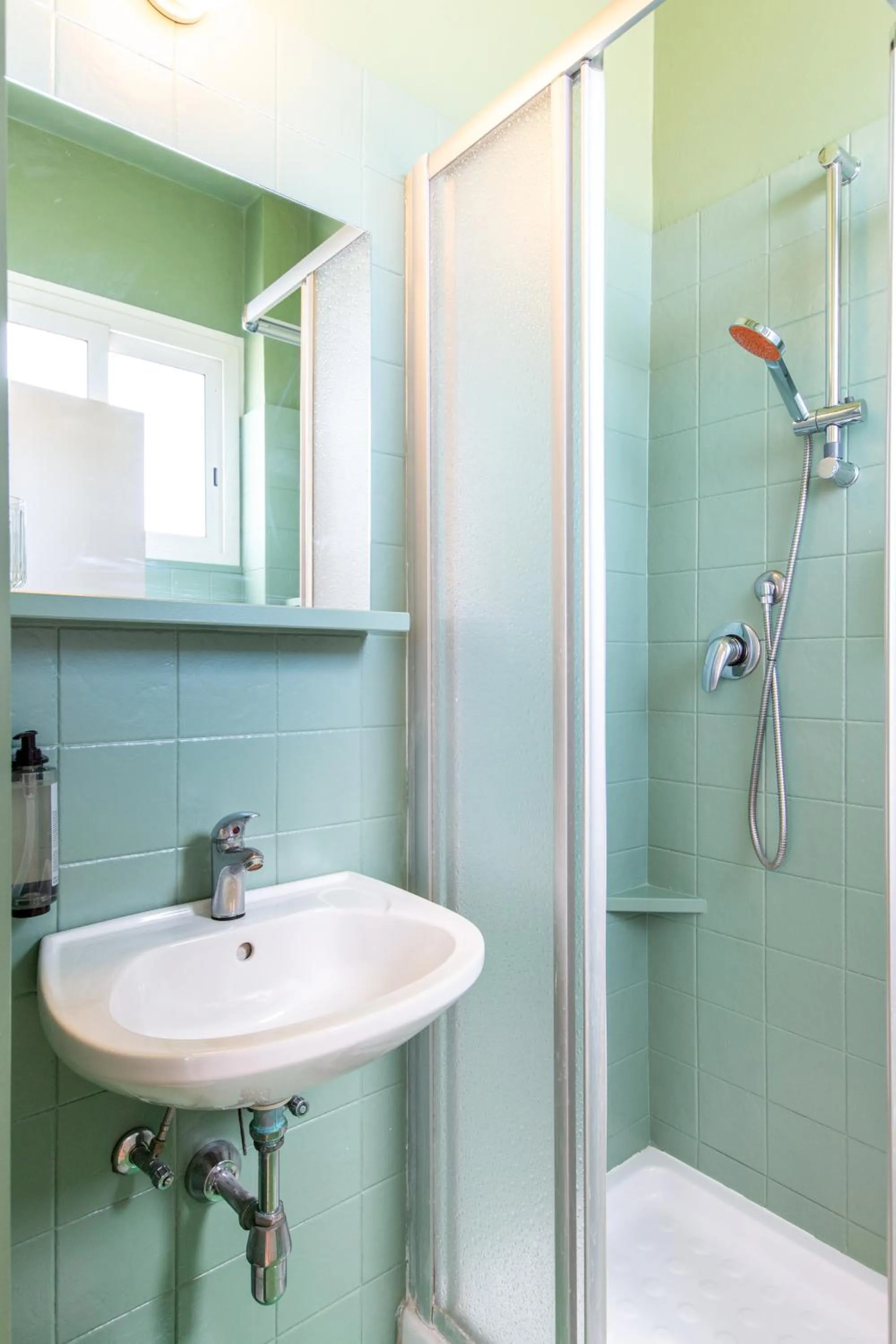 Shower in Hotel Belvedere Rimini