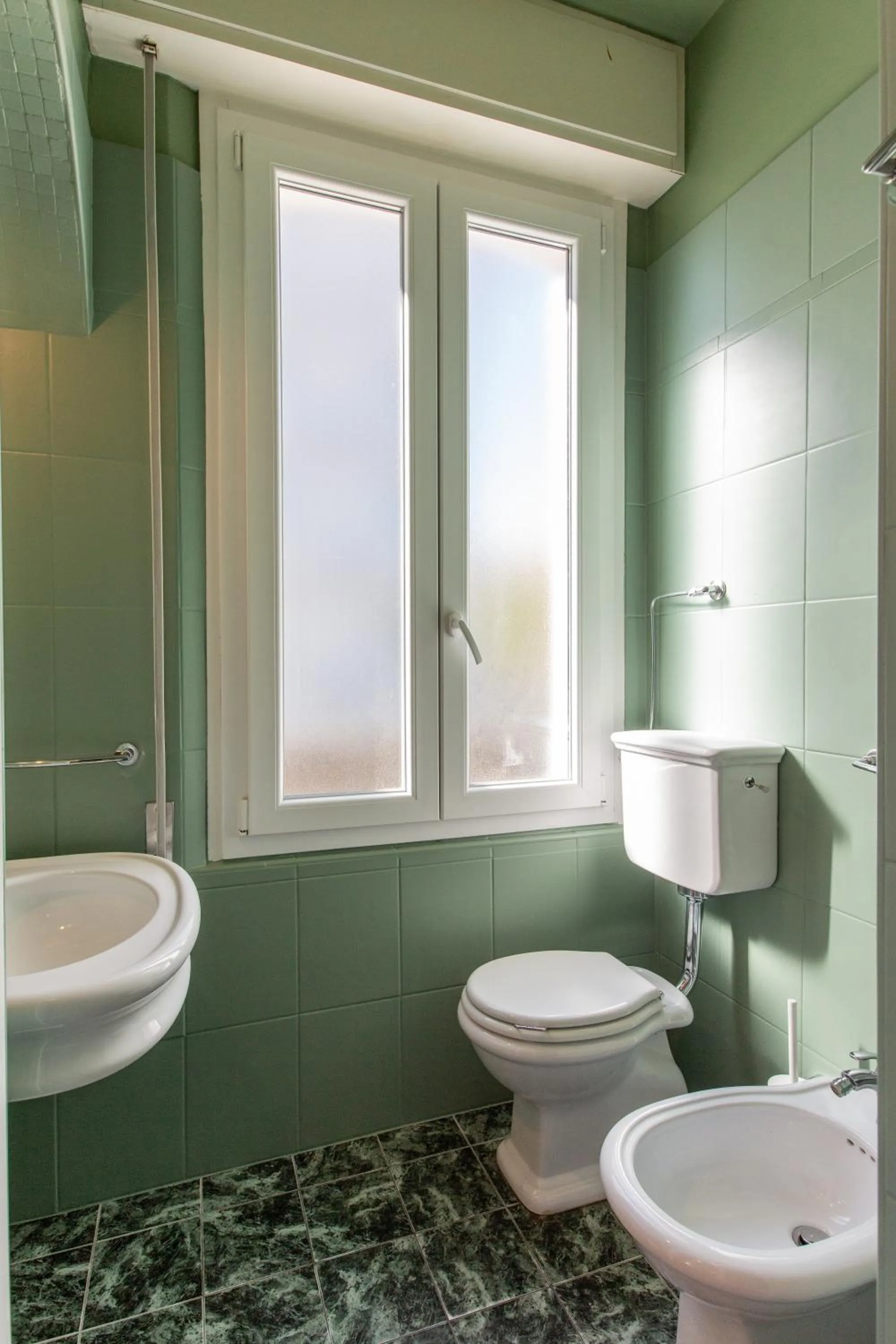 Toilet in Hotel Belvedere Rimini