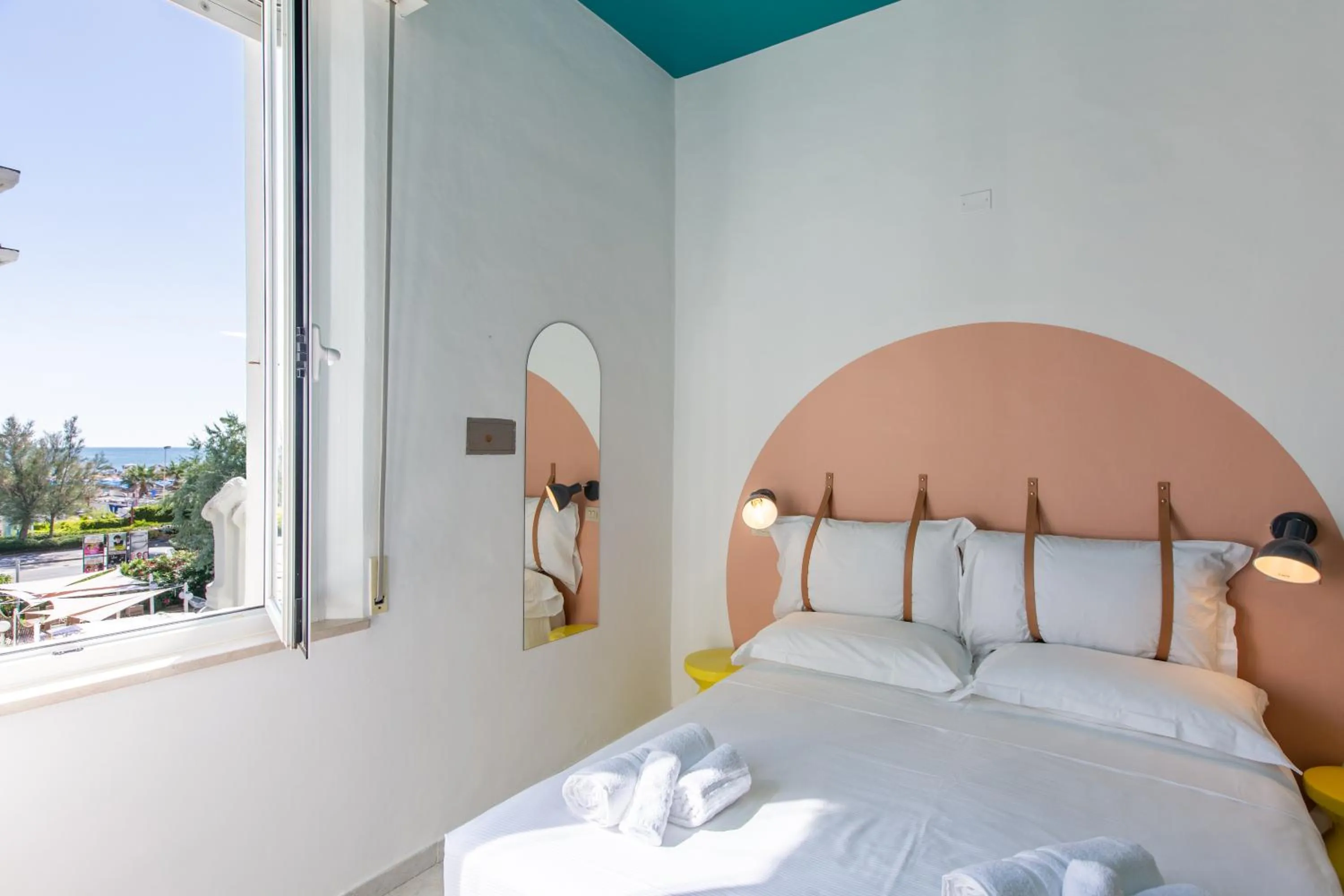 Bed in Hotel Belvedere Rimini