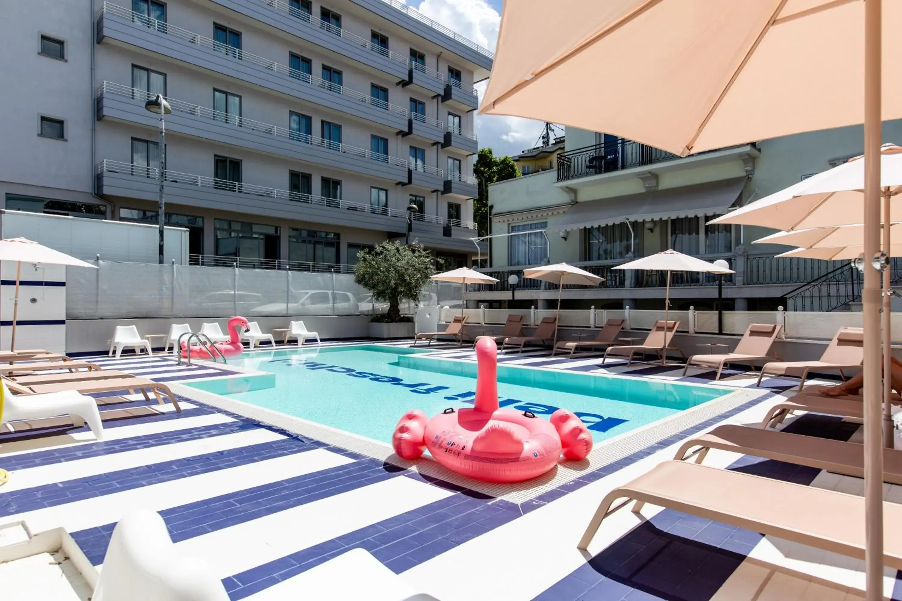 Property building in Hotel Belvedere Rimini Property building in Hotel Belvedere Rimini