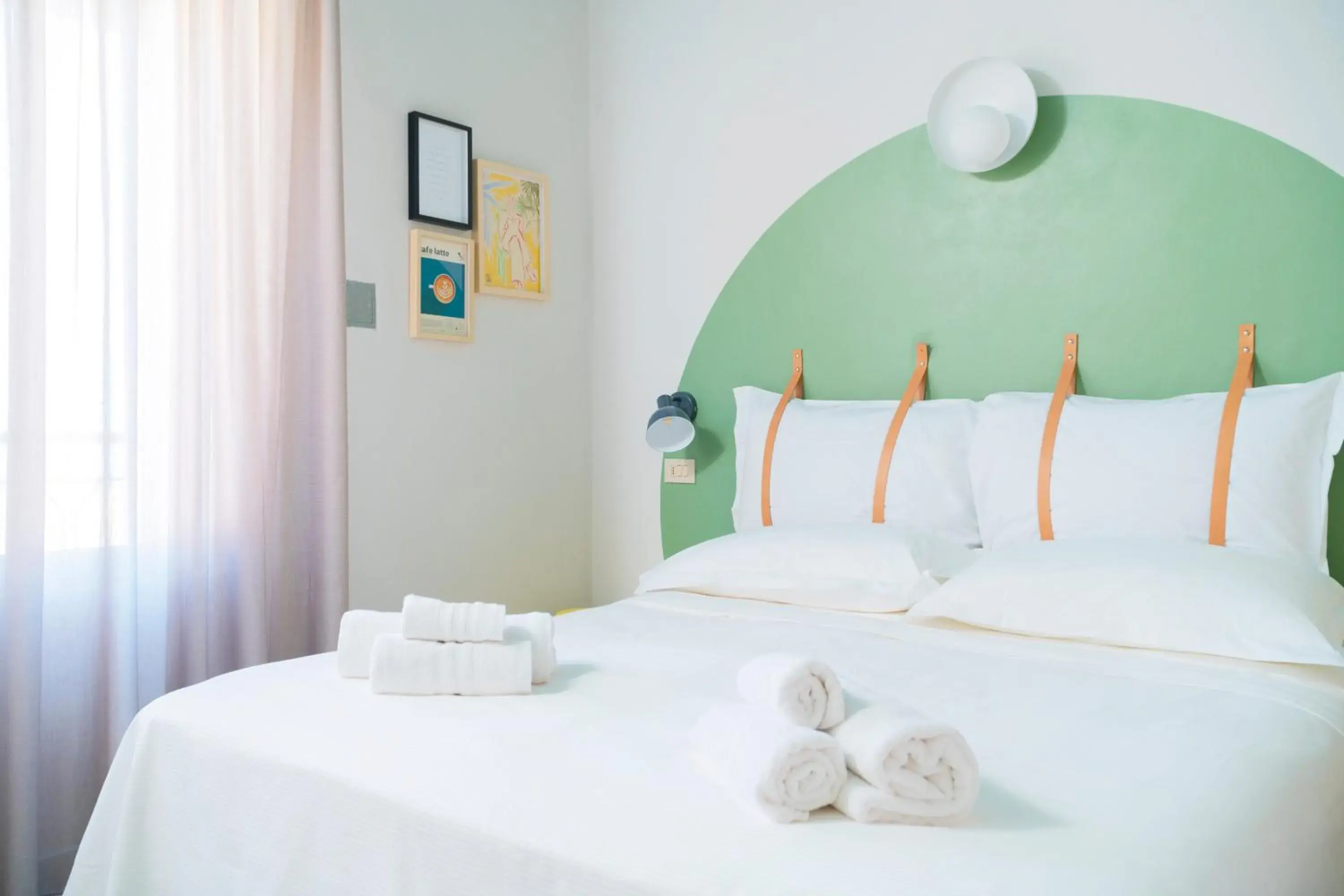 Bed in Hotel Belvedere Rimini Bed in Hotel Belvedere Rimini