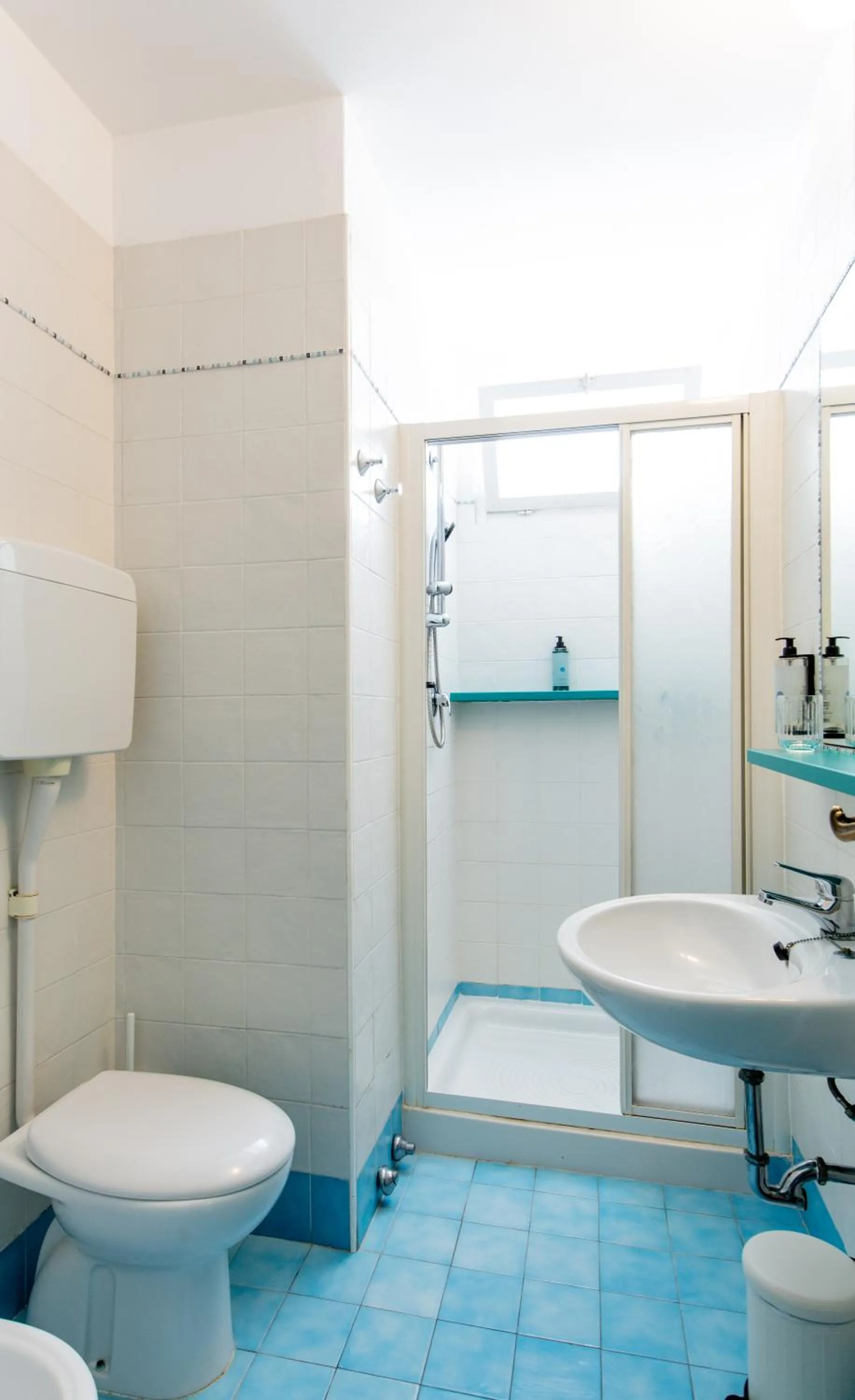 Shower in Hotel Belvedere Rimini