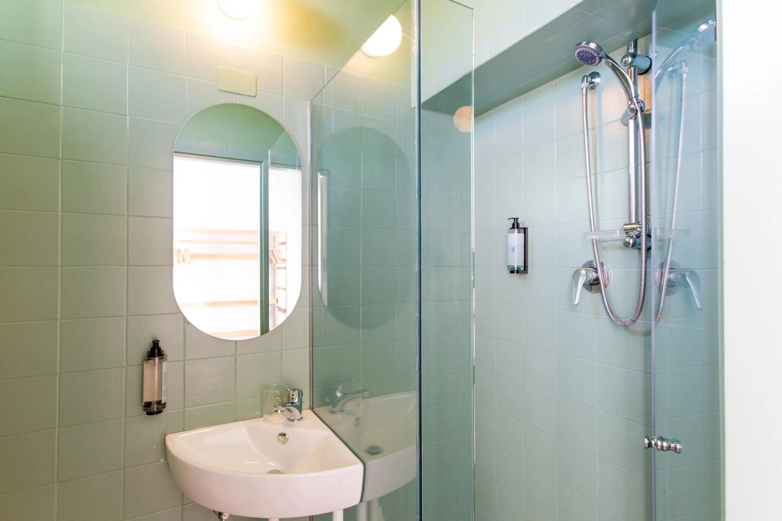 Shower in Hotel Belvedere Rimini