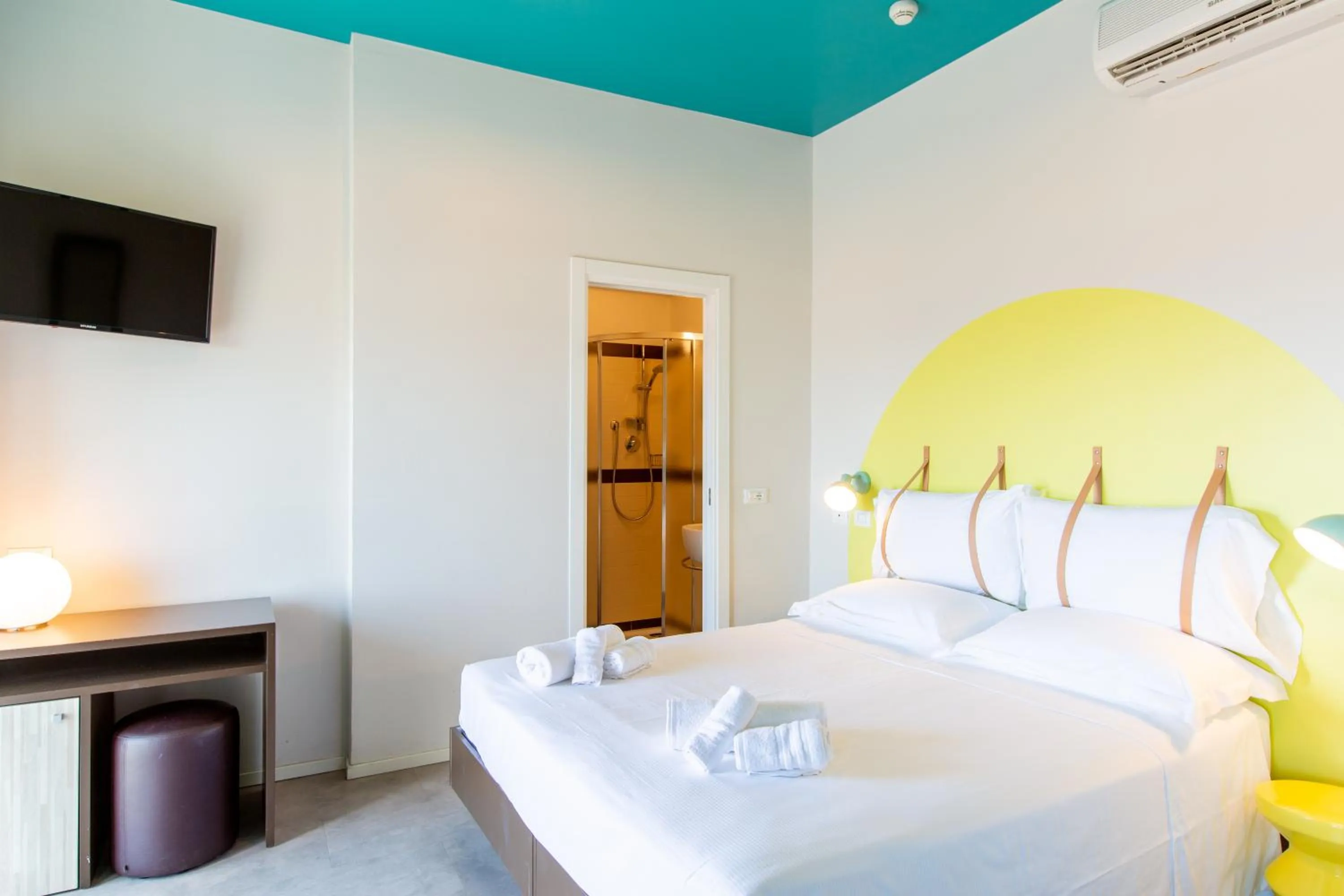 Bed in Hotel Belvedere Rimini