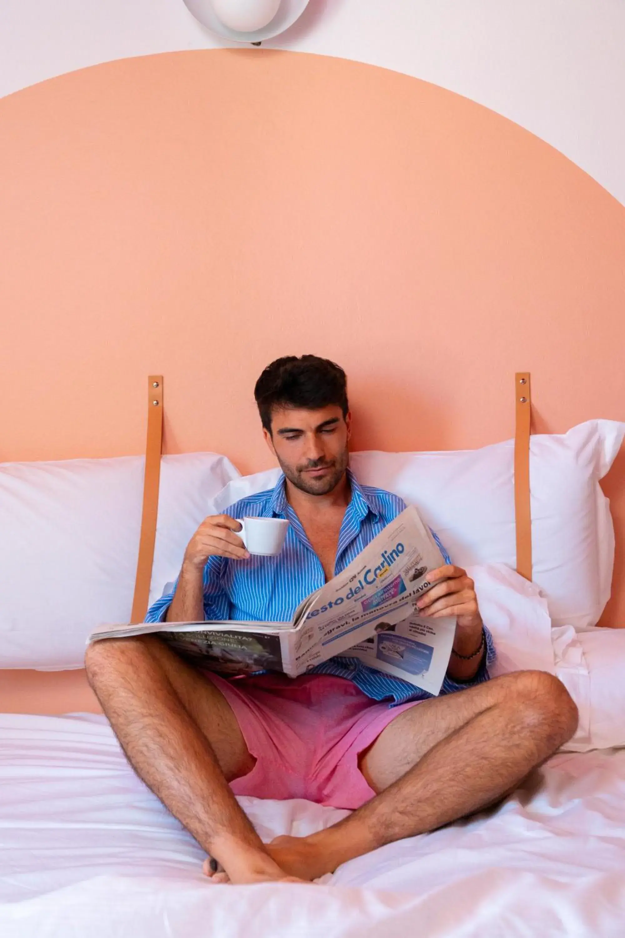 Bed in Hotel Belvedere Rimini Bed in Hotel Belvedere Rimini