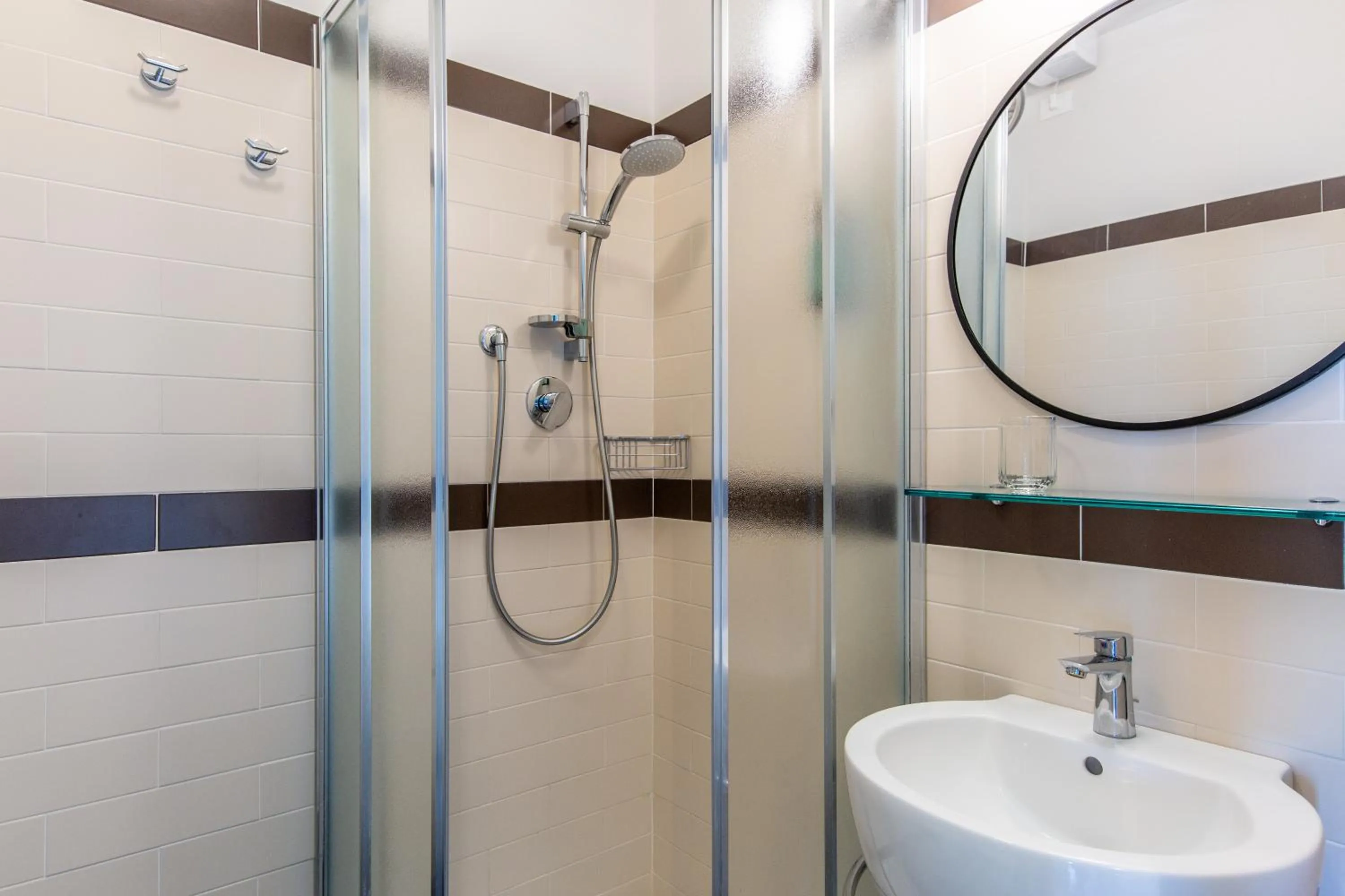 Shower in Hotel Belvedere Rimini