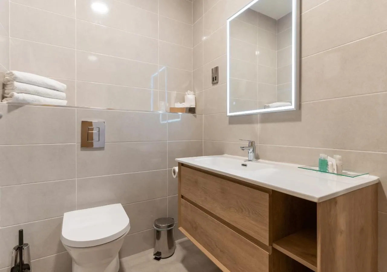 Toilet in Breaffy House Hotel and Spa