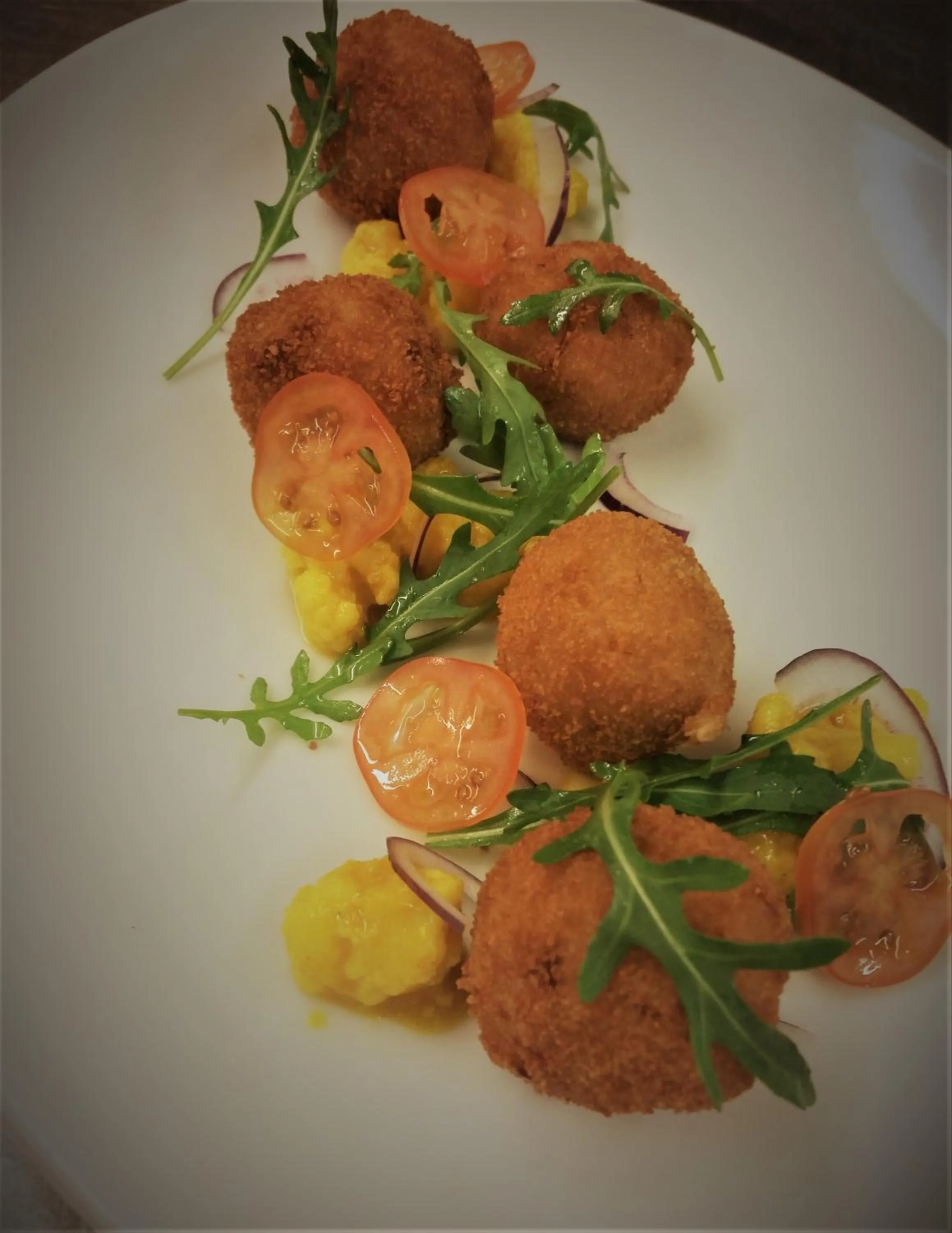 Food close-up in Anchor Inn