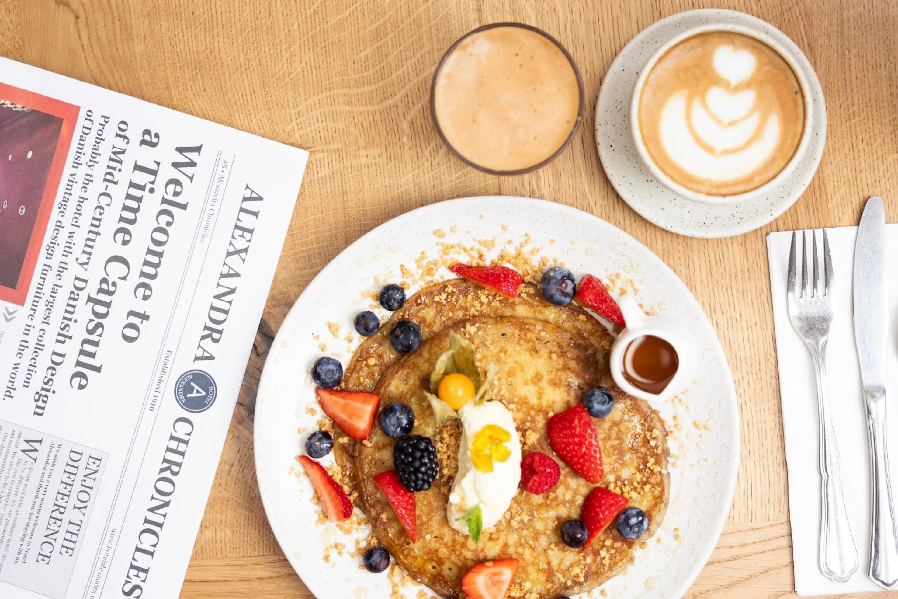 Breakfast in Hotel Alexandra