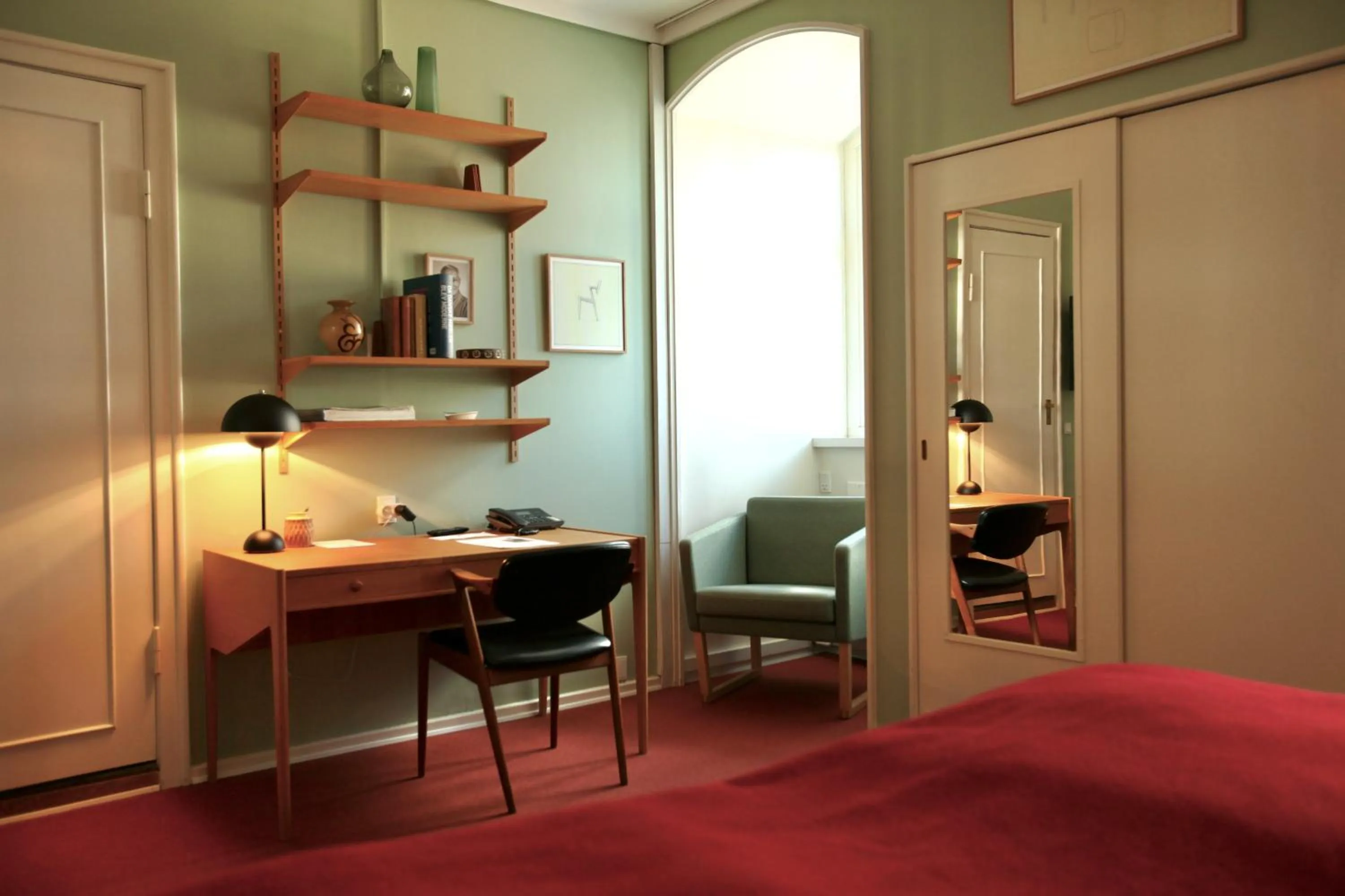 Seating area in Hotel Alexandra