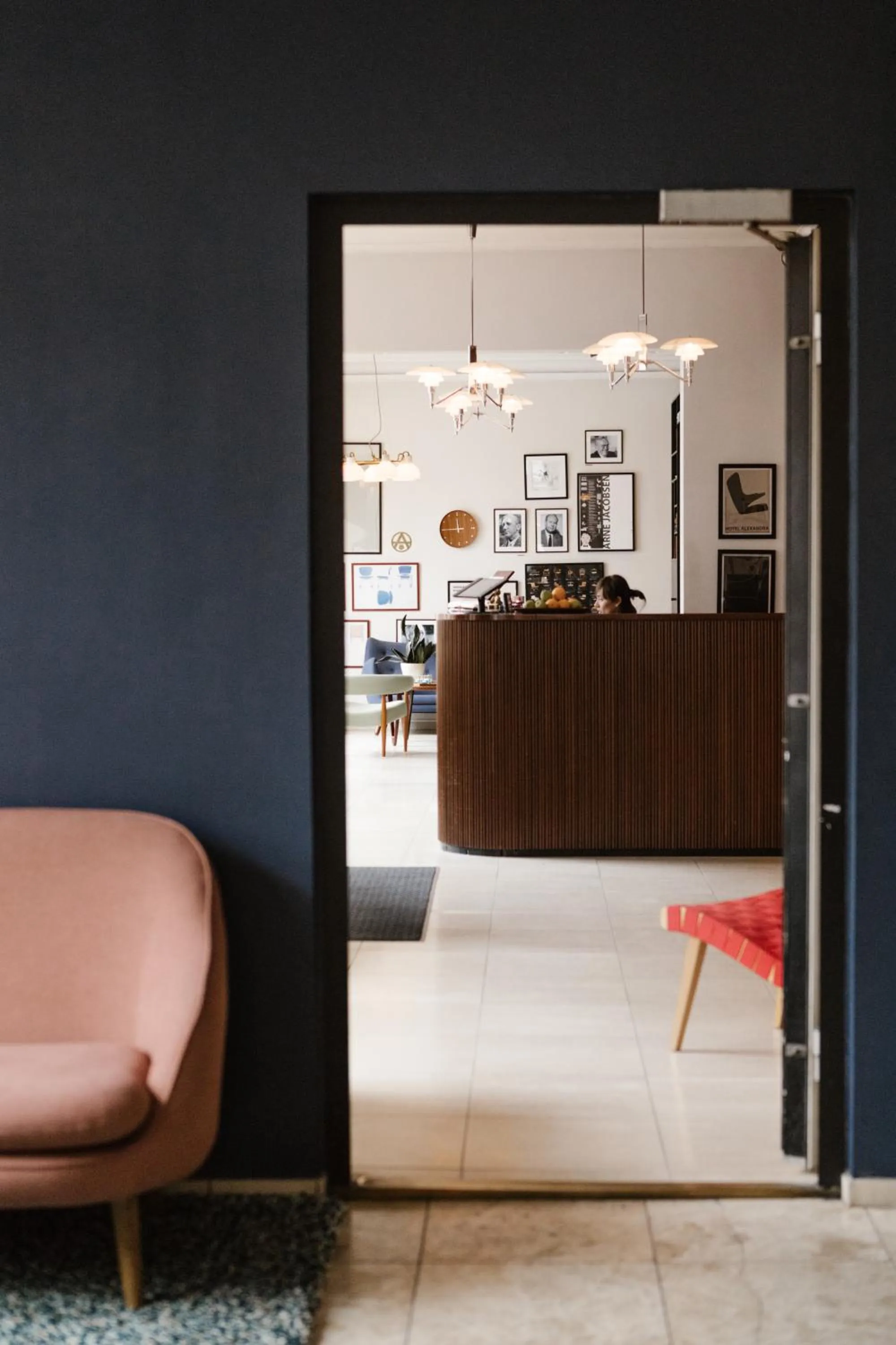 Lobby or reception in Hotel Alexandra