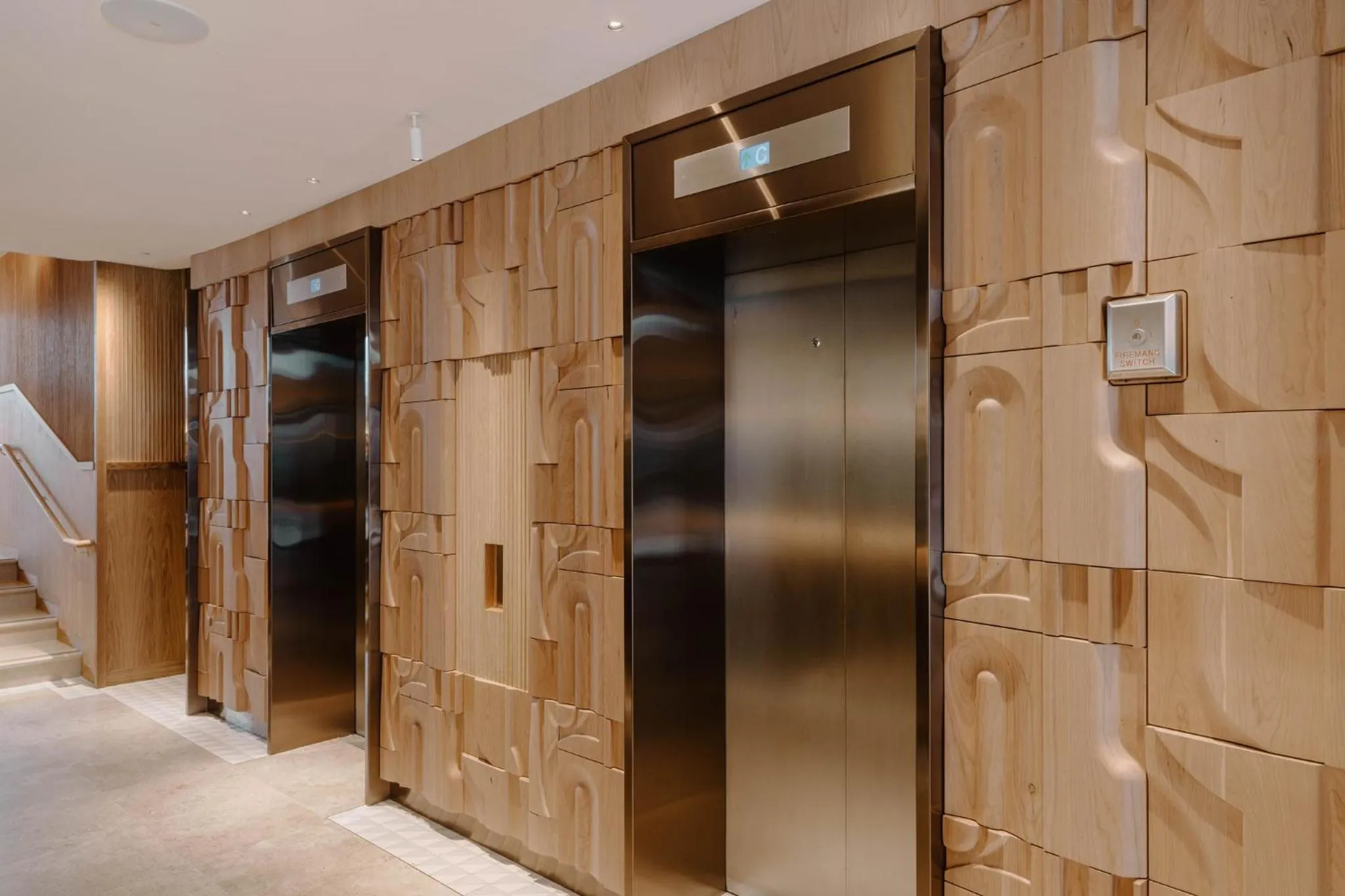 Decorative detail in Club Quarters Hotel St Paul's, London