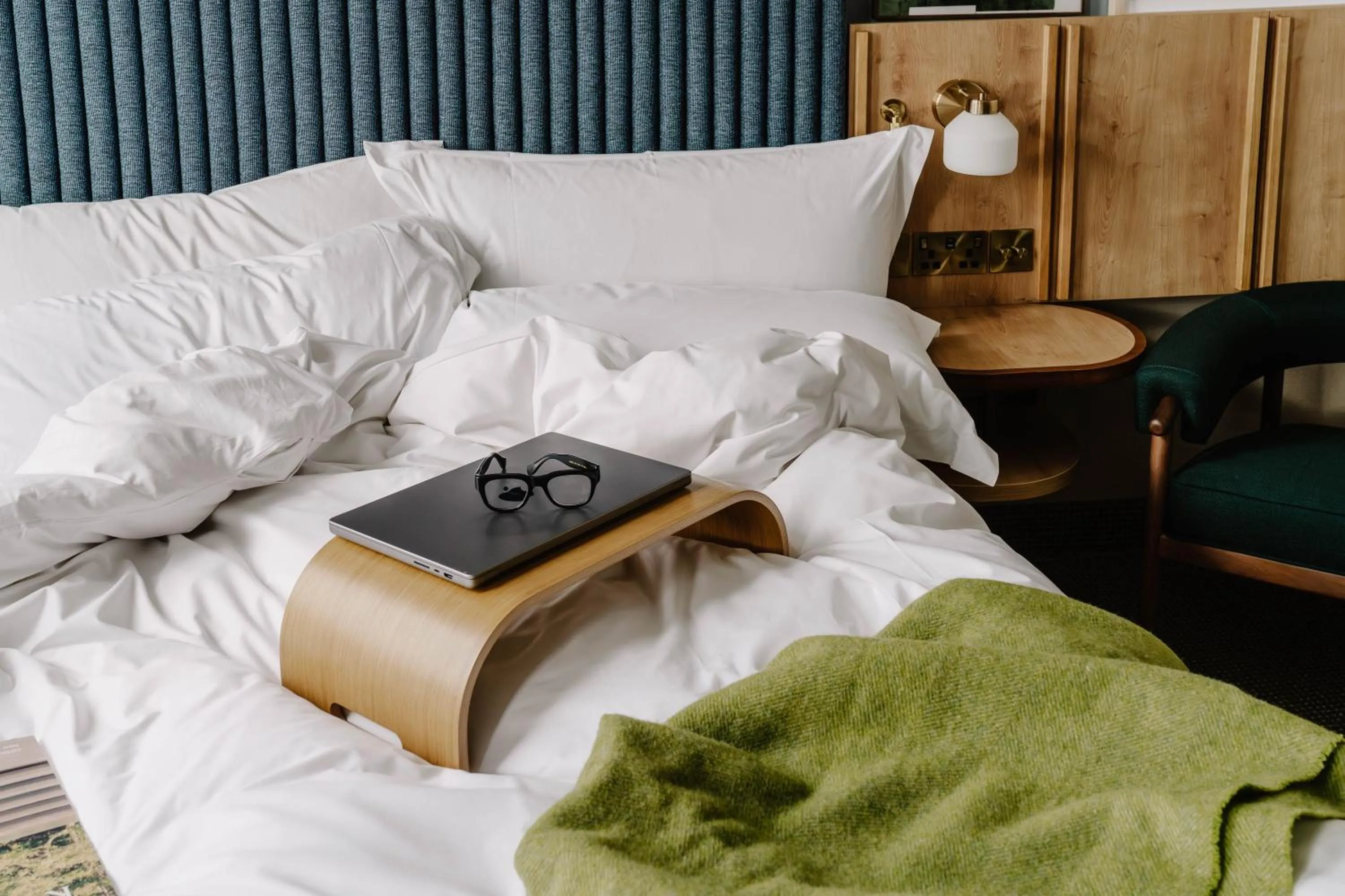 Bed in Club Quarters Hotel St Paul's, London