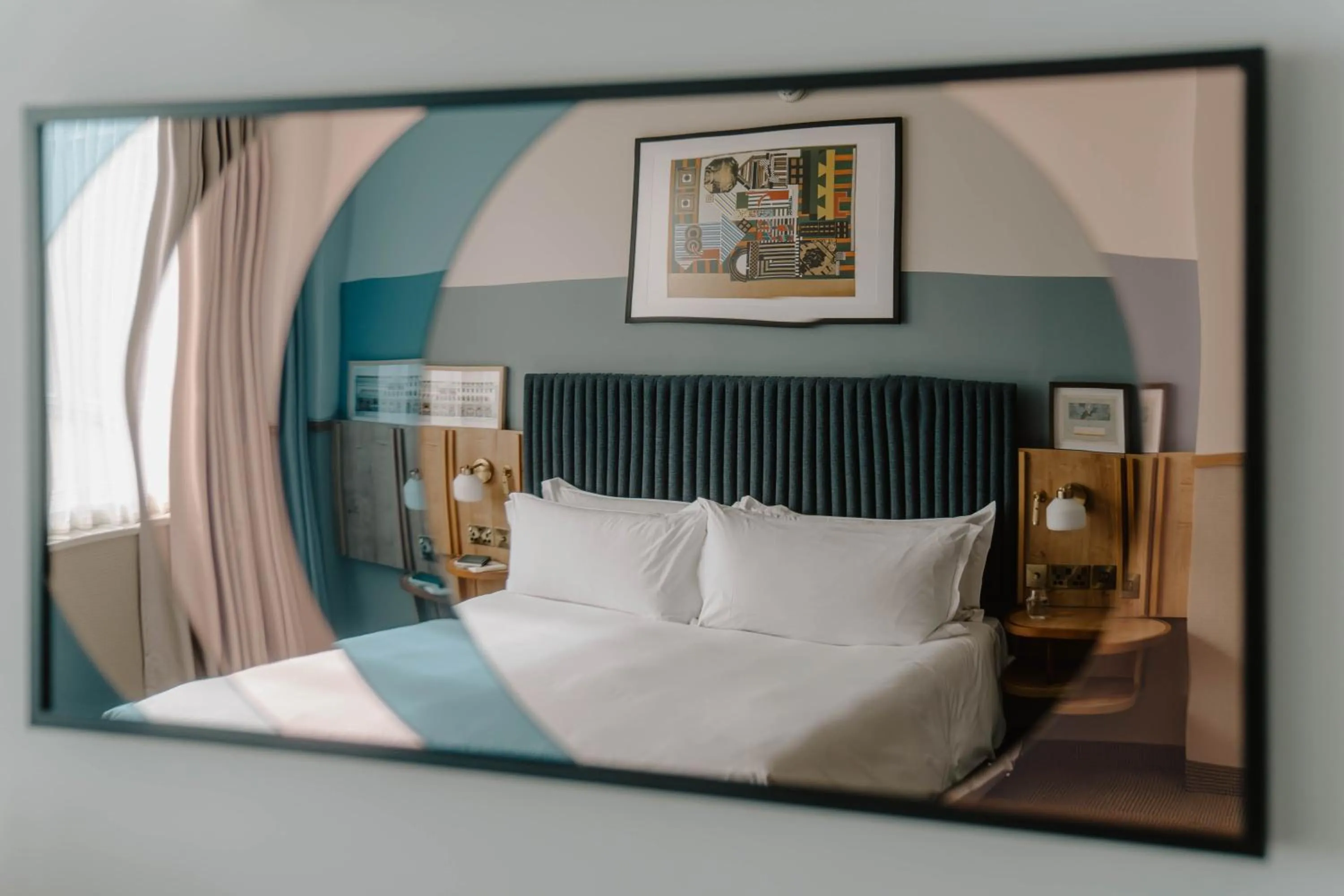 Bed in Club Quarters Hotel St Paul's, London