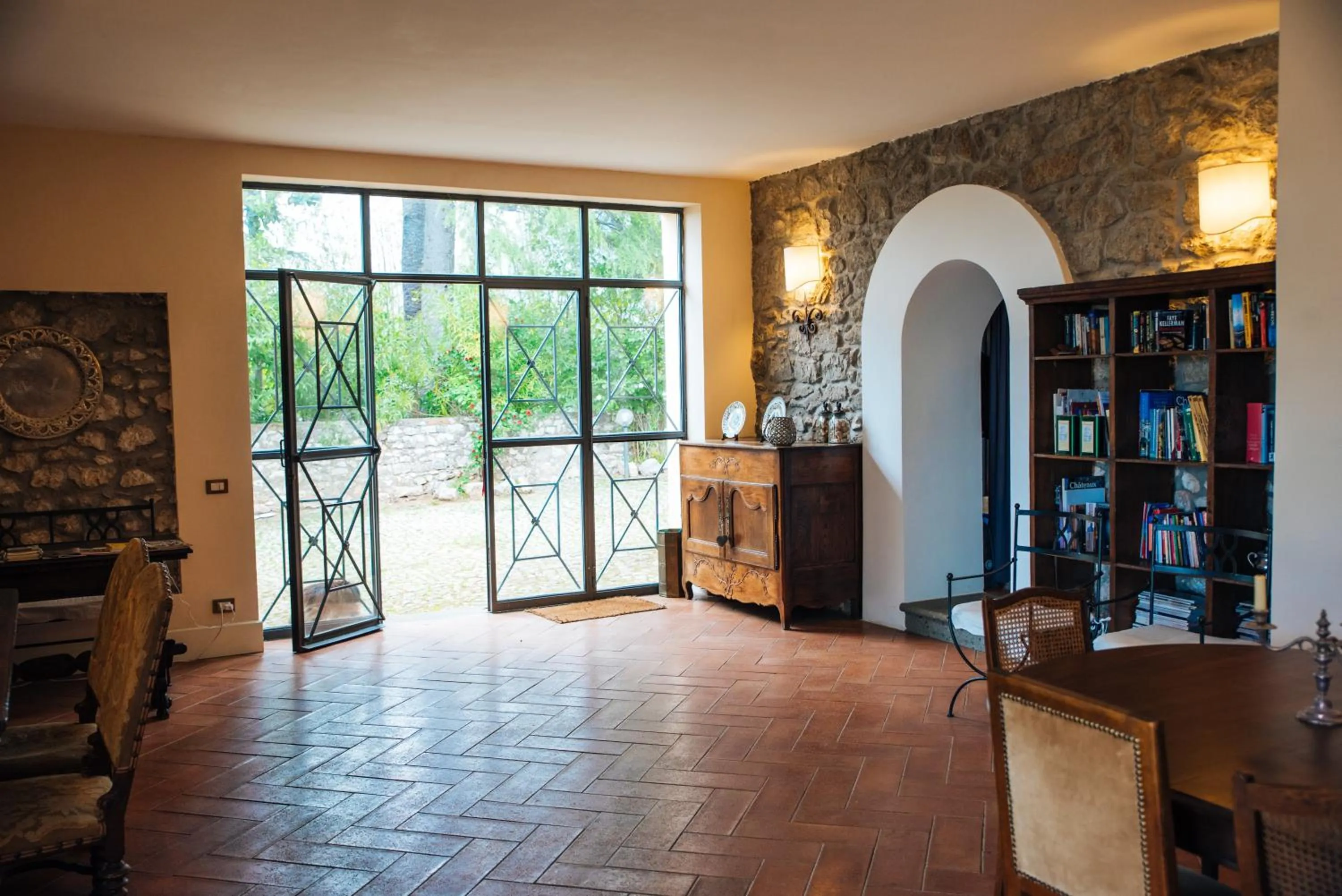 Patio in Agriturismo Castello Santa Margherita