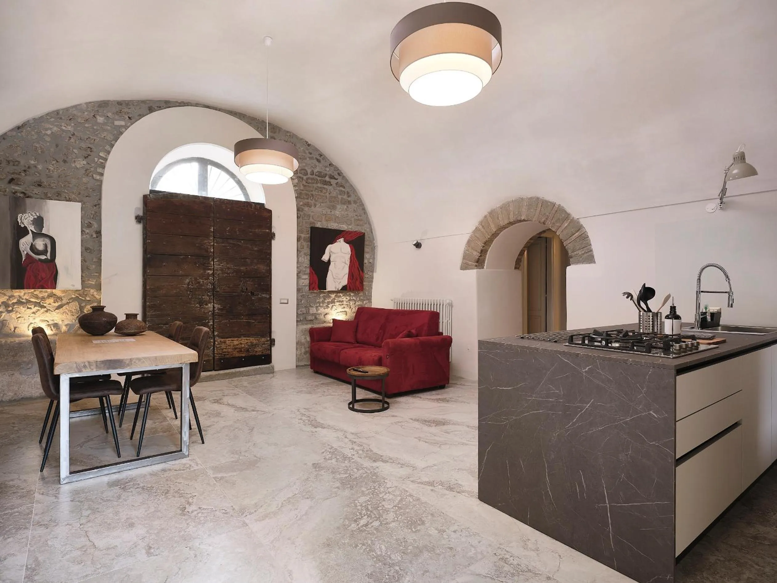 Dining area in Agriturismo Castello Santa Margherita