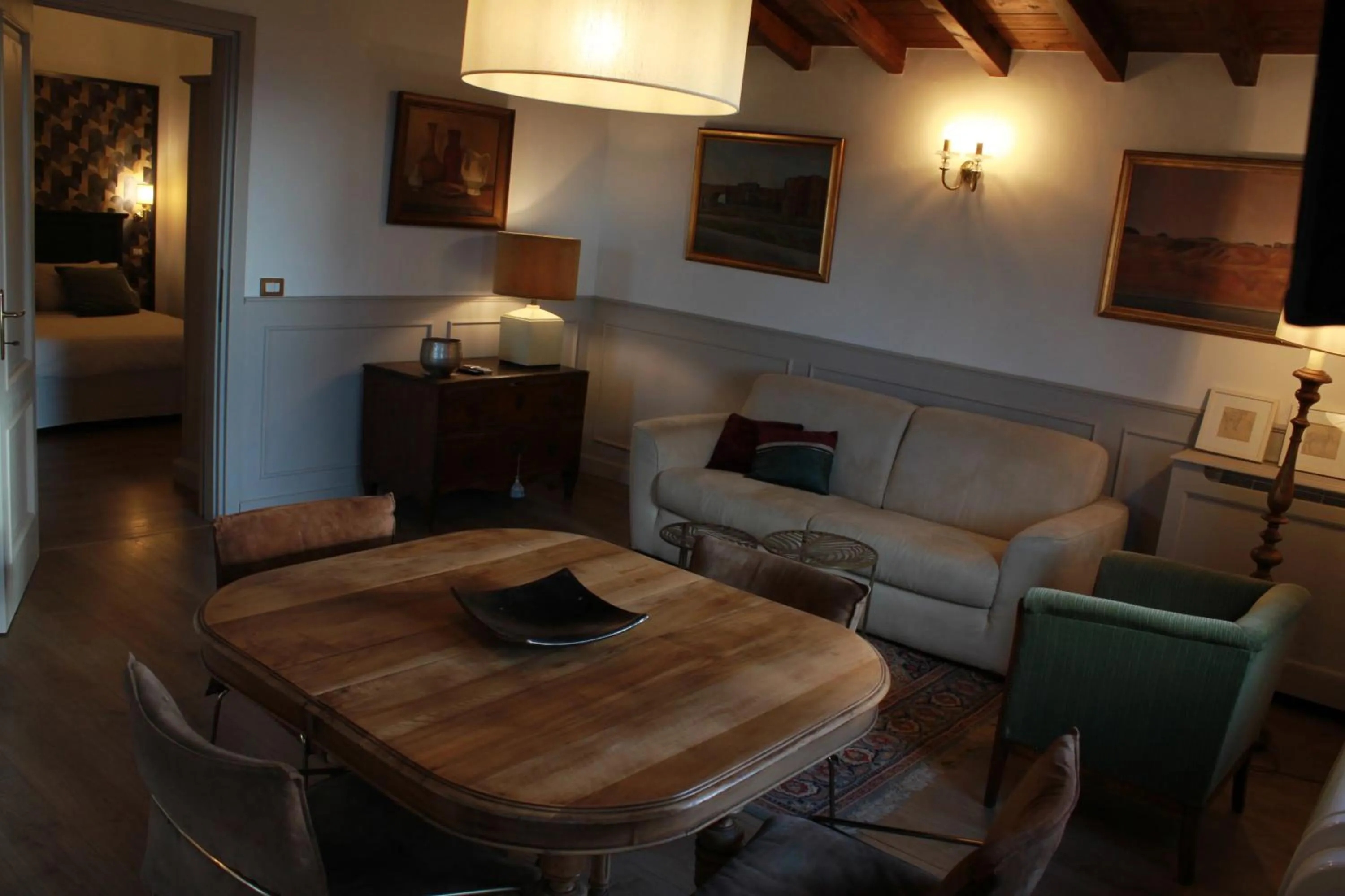 Living room in Agriturismo Castello Santa Margherita