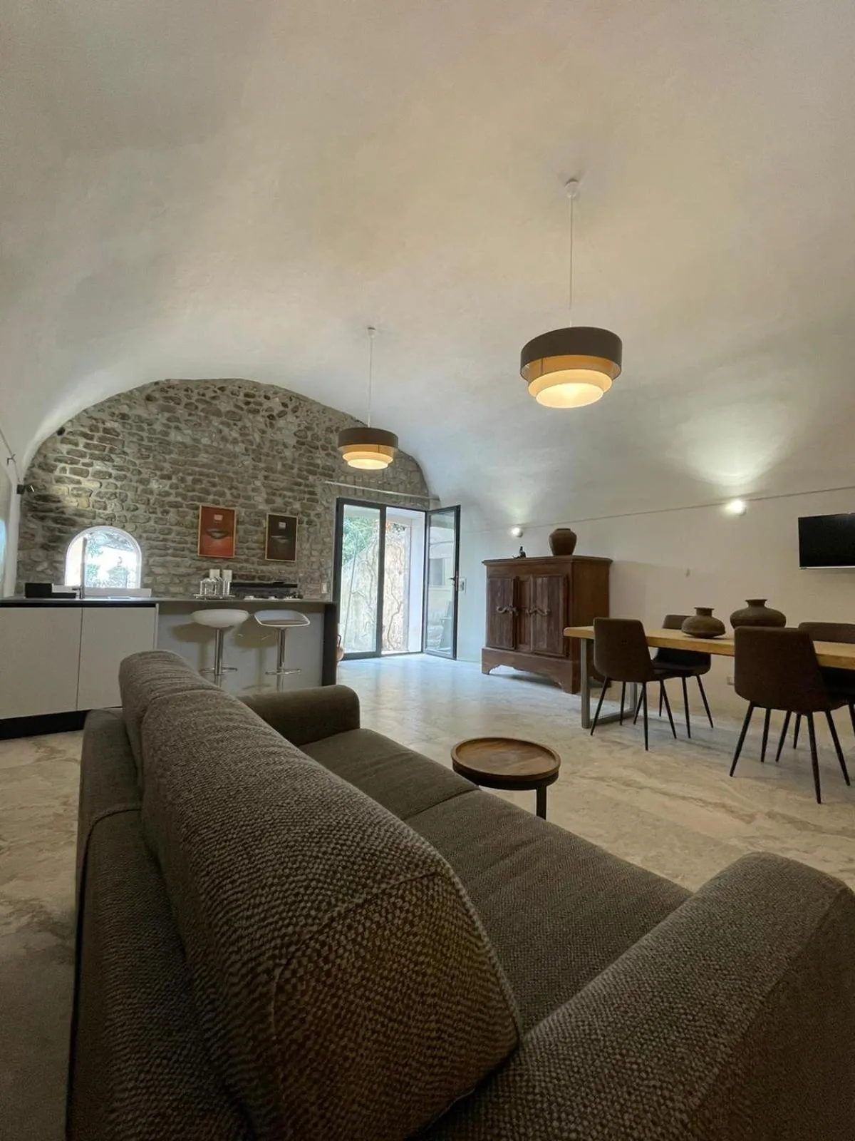 Living room in Agriturismo Castello Santa Margherita