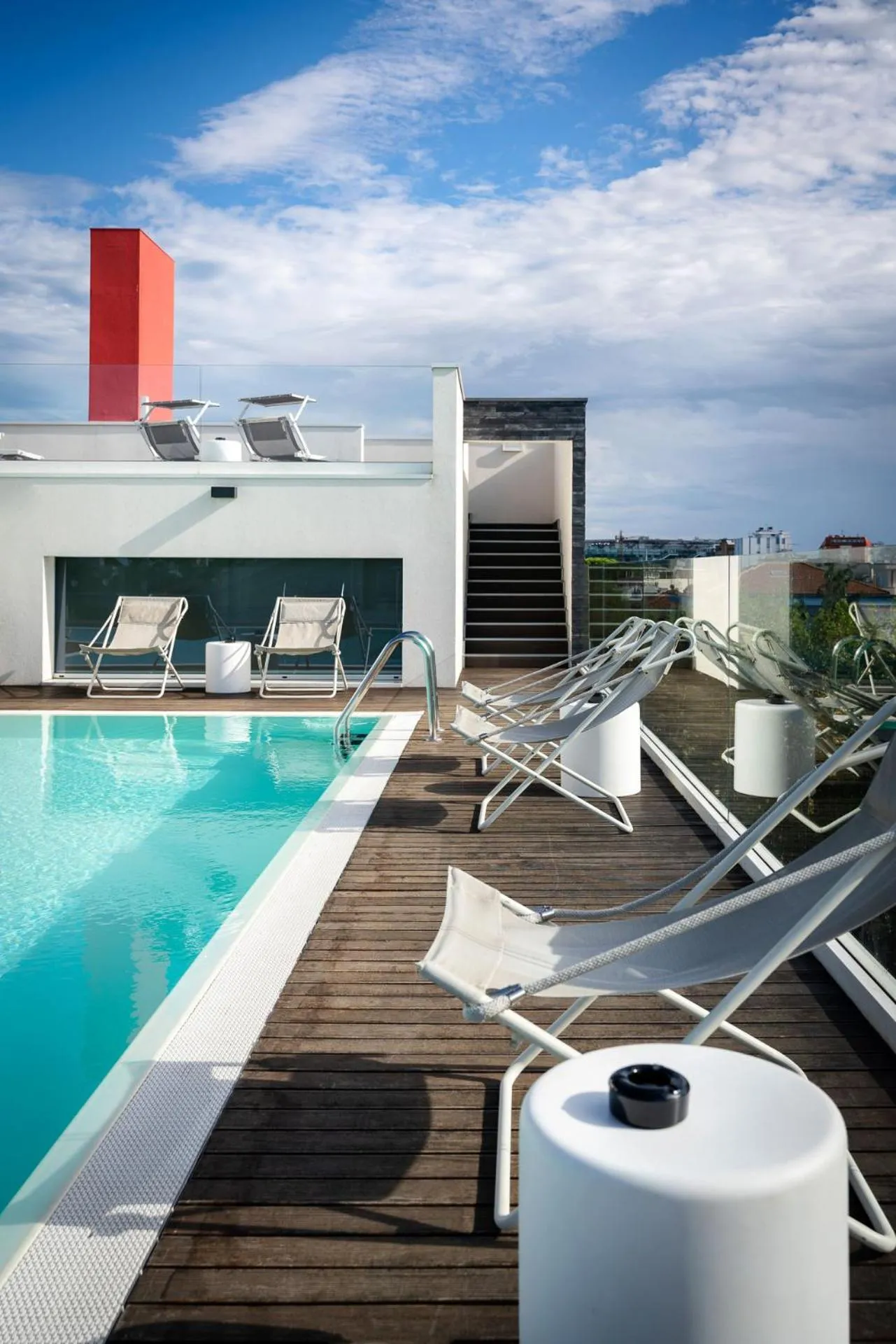 Pool view in Dan Hotel