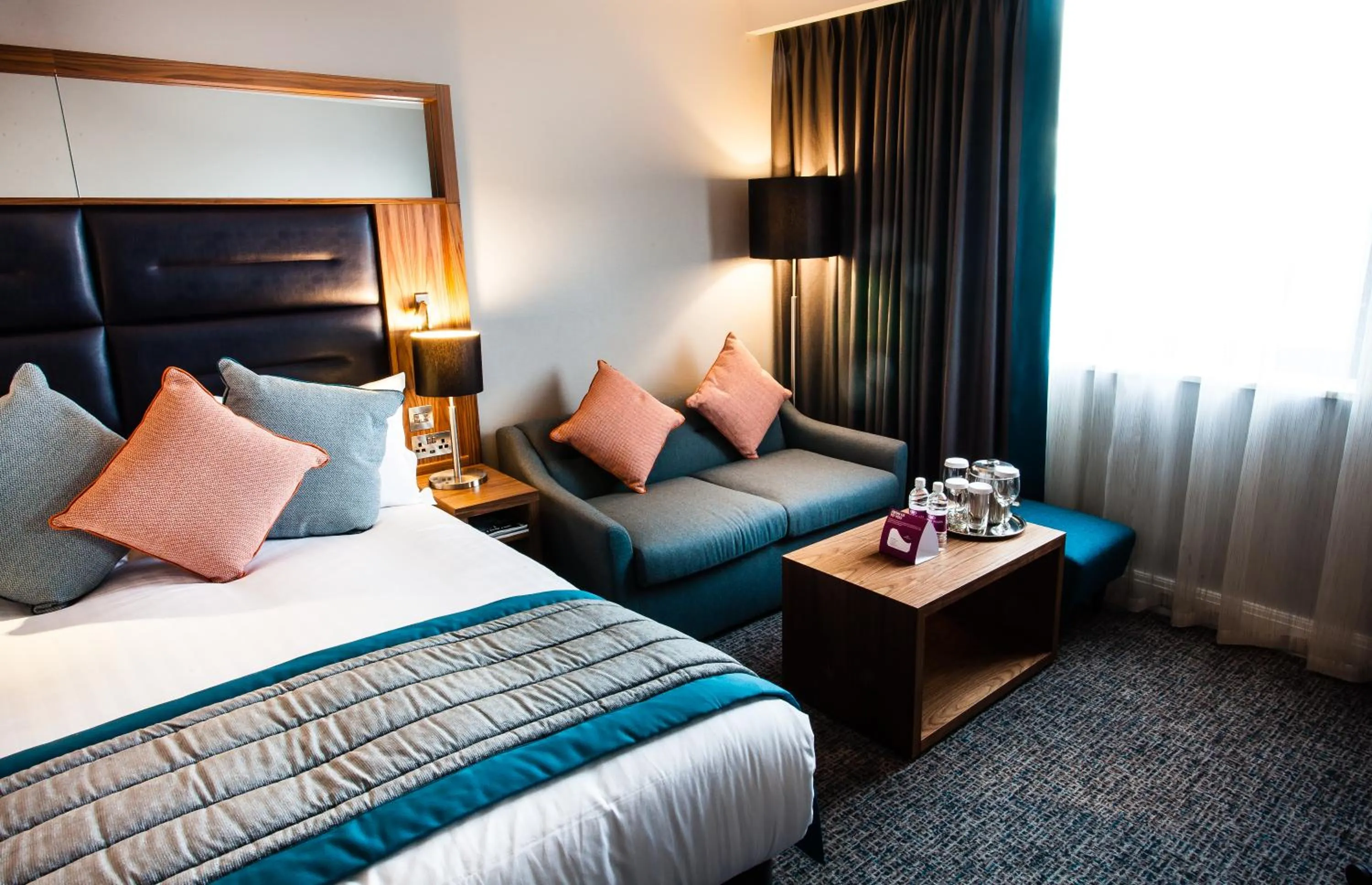 Bedroom, Bed in Crowne Plaza Leeds by IHG