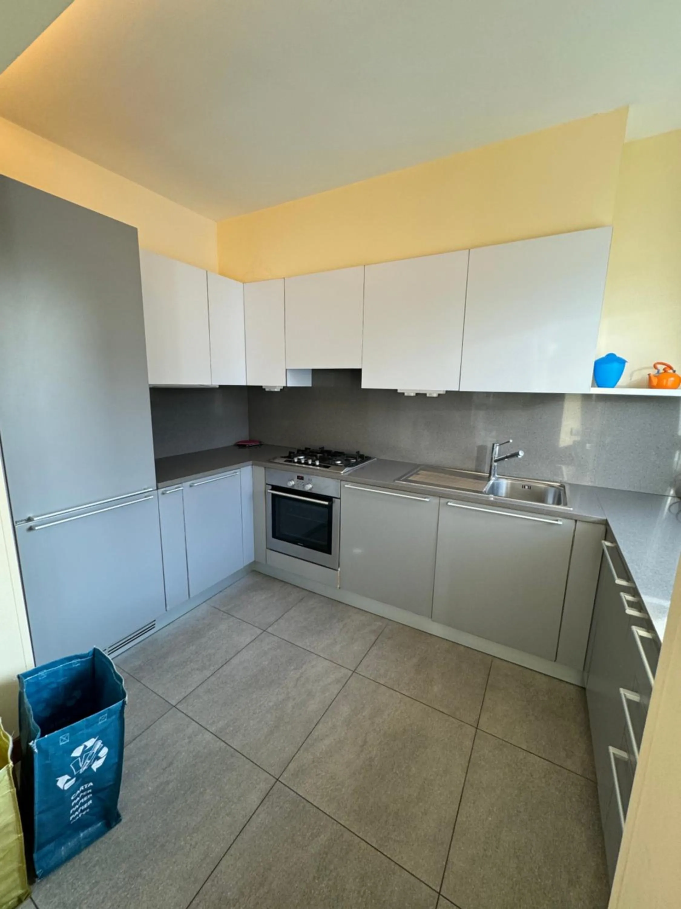 Kitchen or kitchenette in Appartamenti Michela