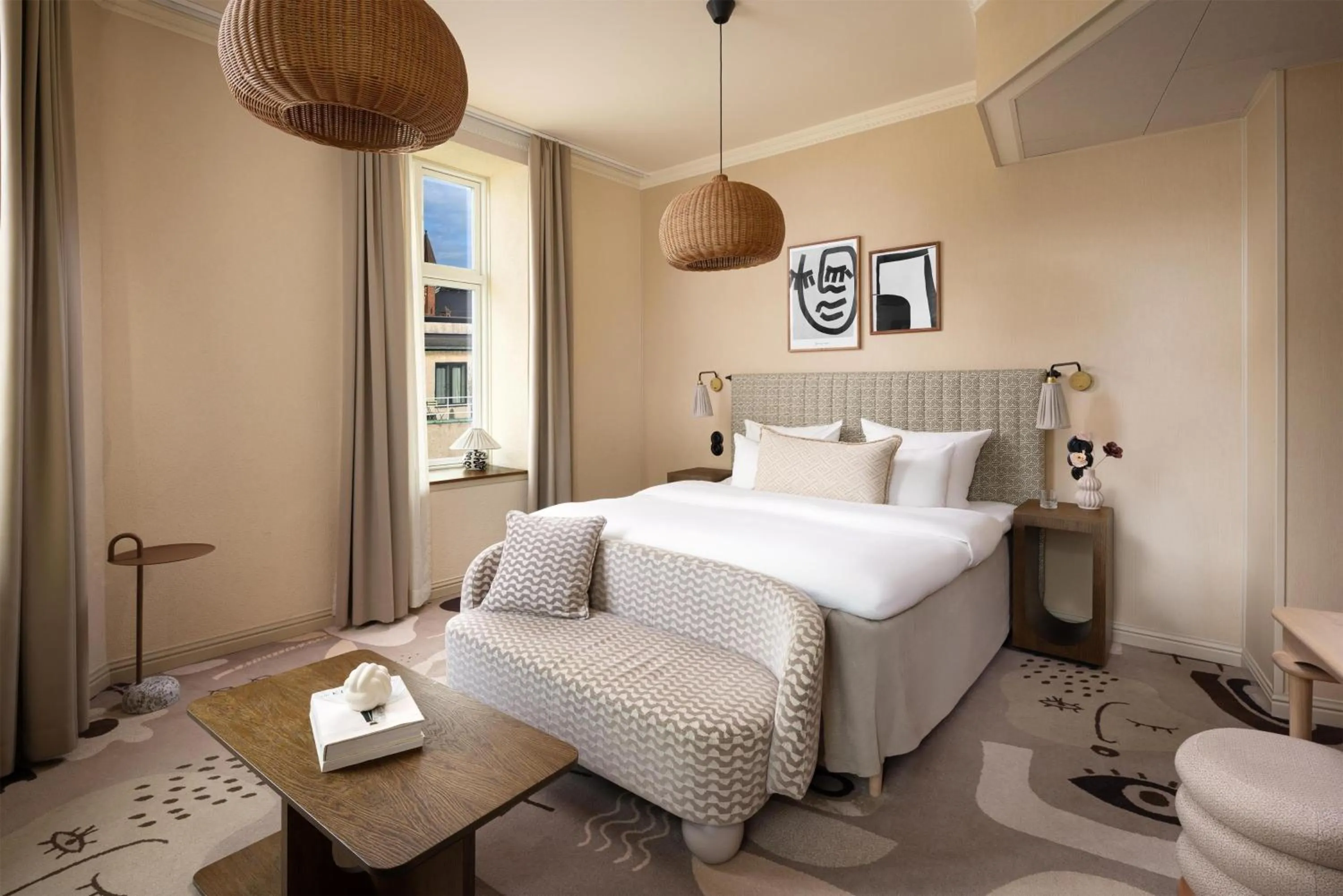 Photo of the whole room, Bed in NH Copenhagen Grand Joanne