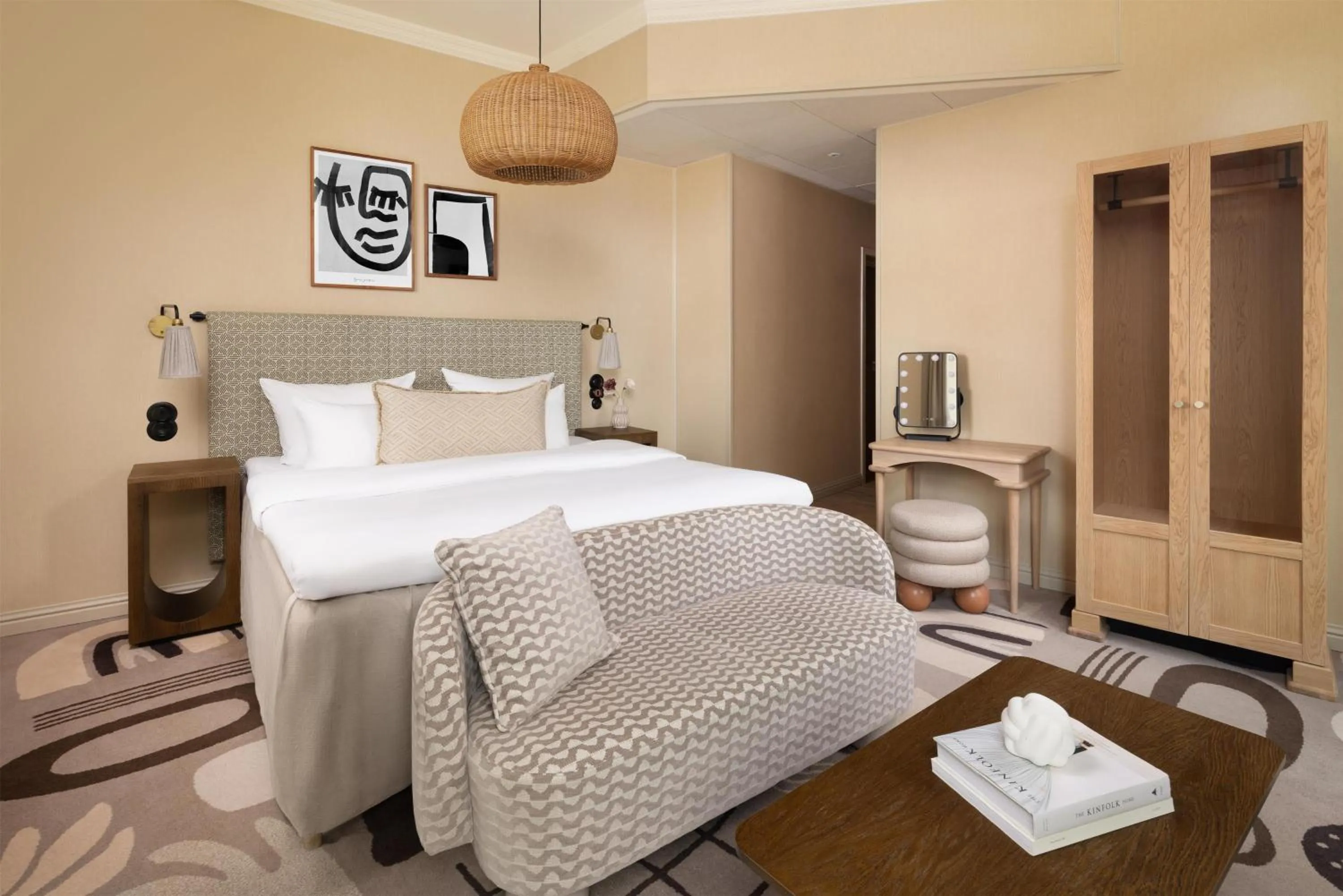 Photo of the whole room, Bed in NH Copenhagen Grand Joanne