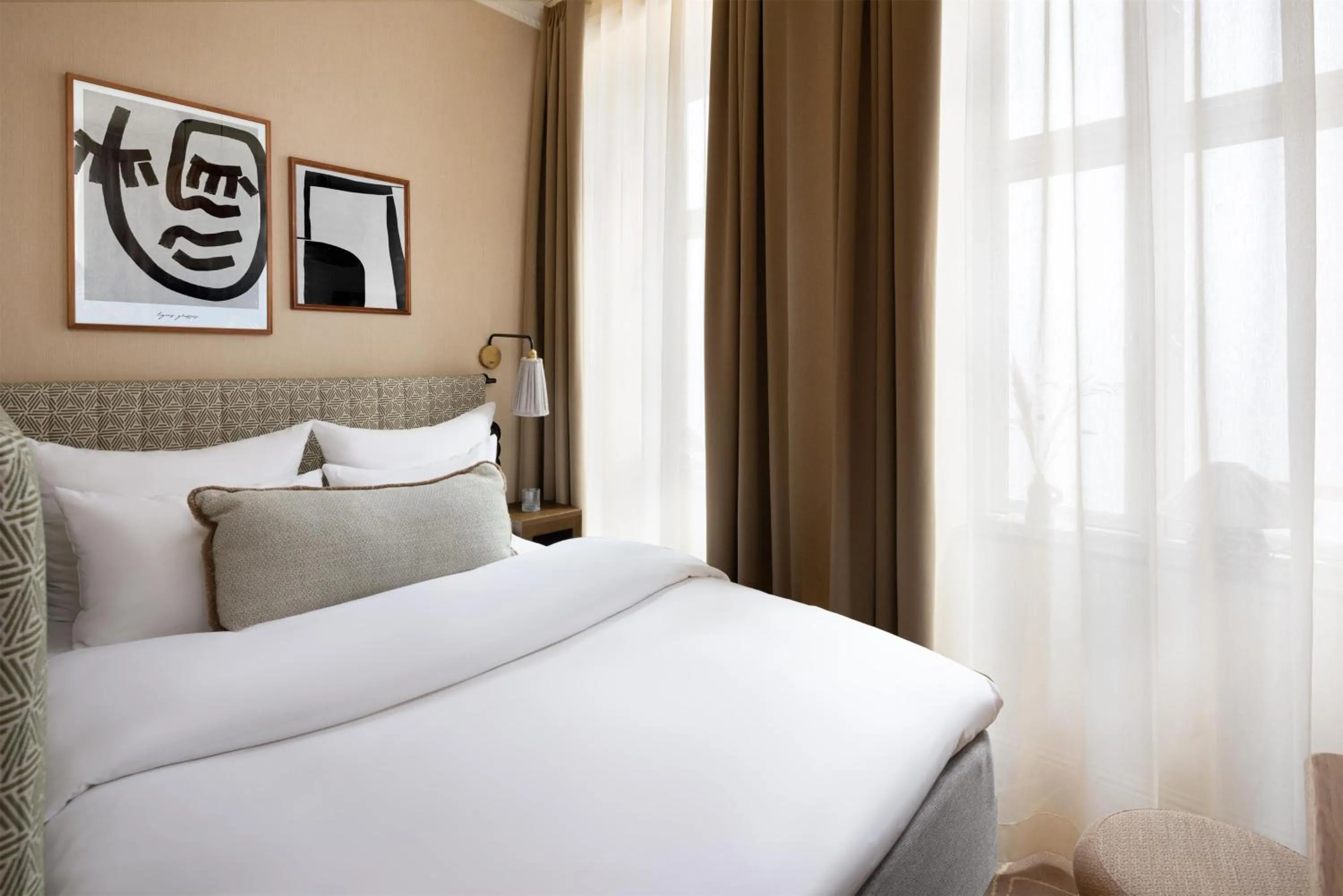 Bedroom, Bed in NH Copenhagen Grand Joanne