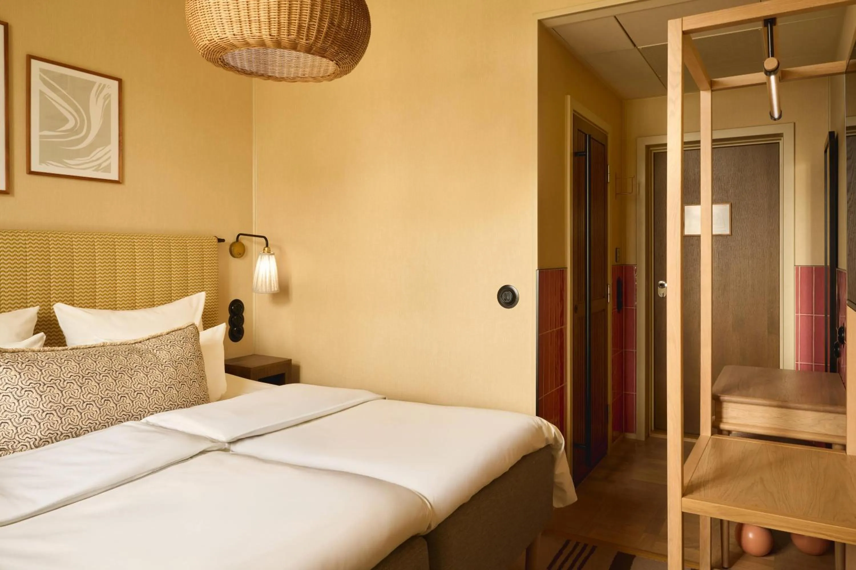 Bedroom, Bed in NH Copenhagen Grand Joanne