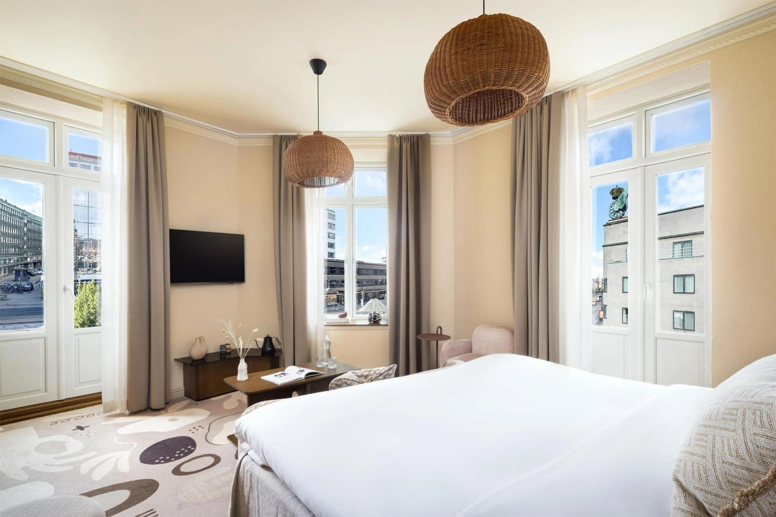 Bedroom, Bed in NH Copenhagen Grand Joanne