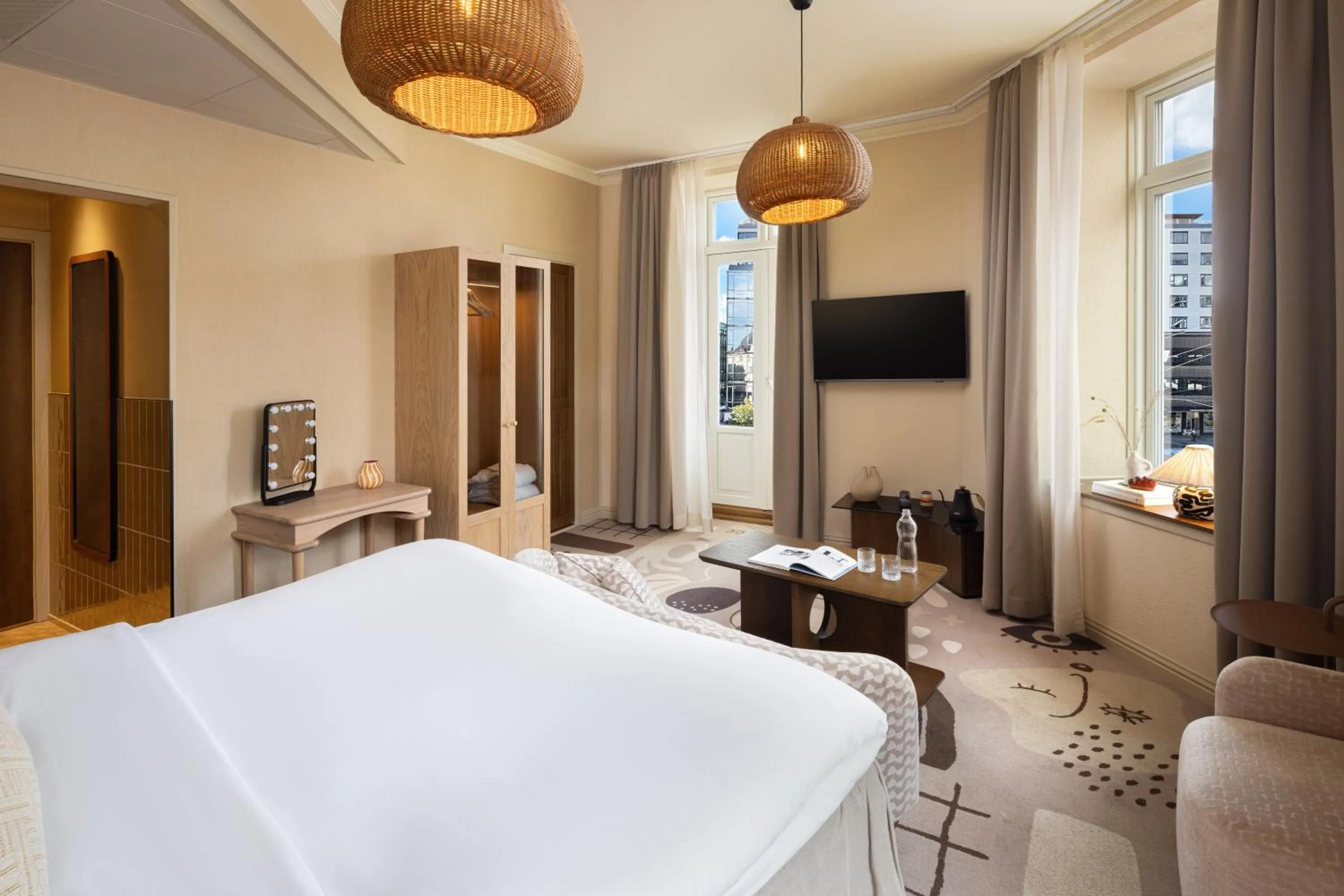 Bed in NH Copenhagen Grand Joanne