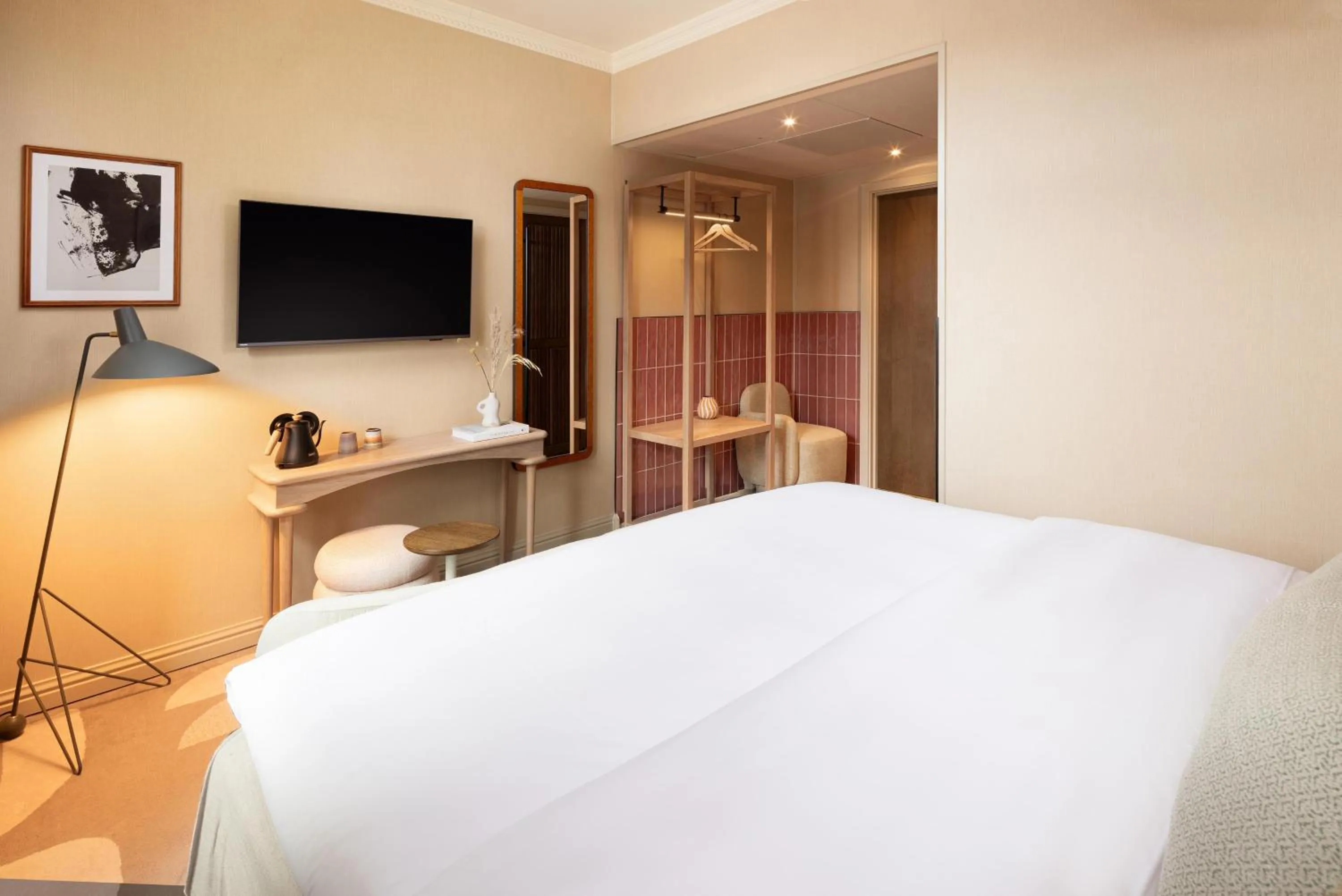 Bedroom, Bed in NH Copenhagen Grand Joanne