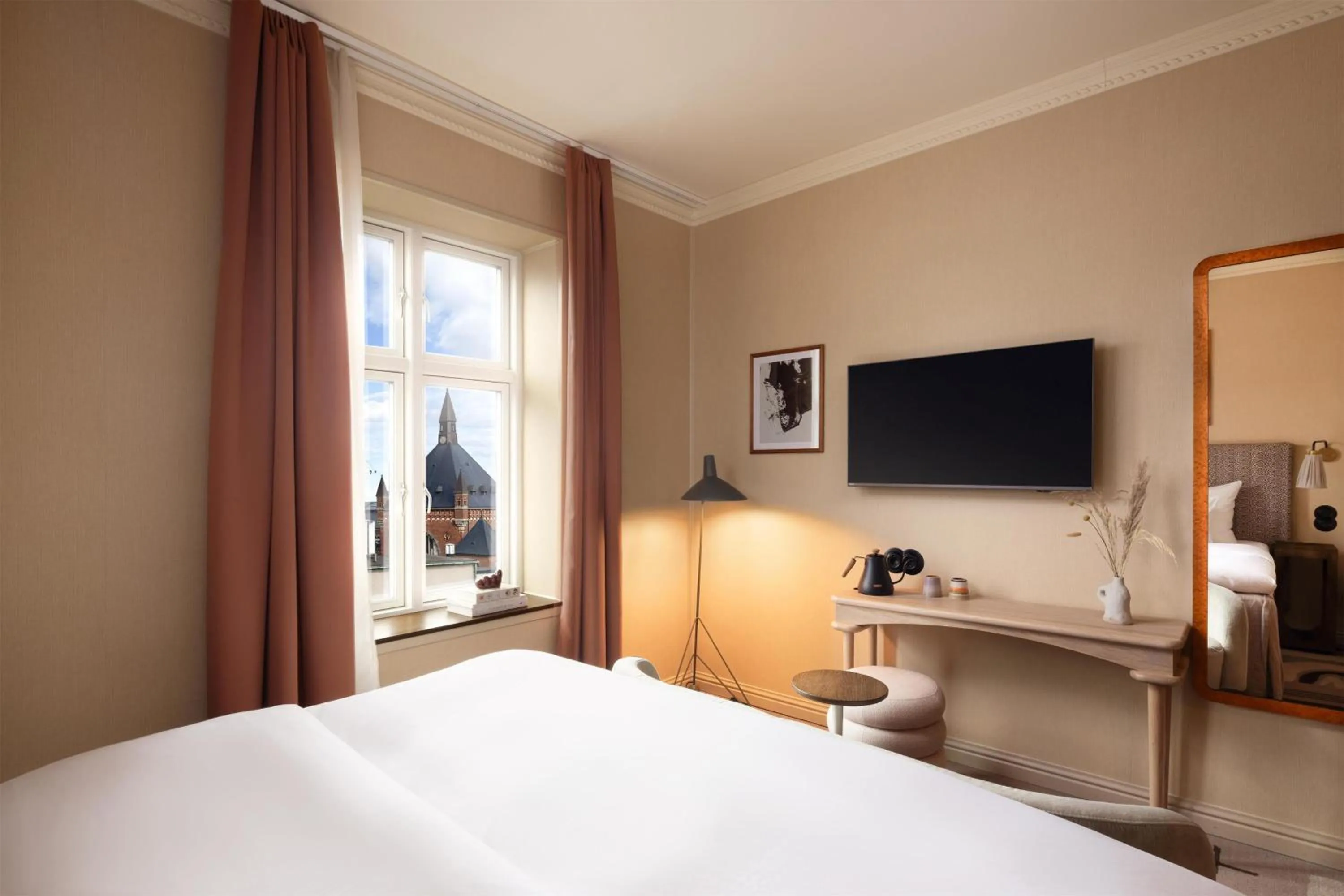 Bedroom, Bed in NH Copenhagen Grand Joanne