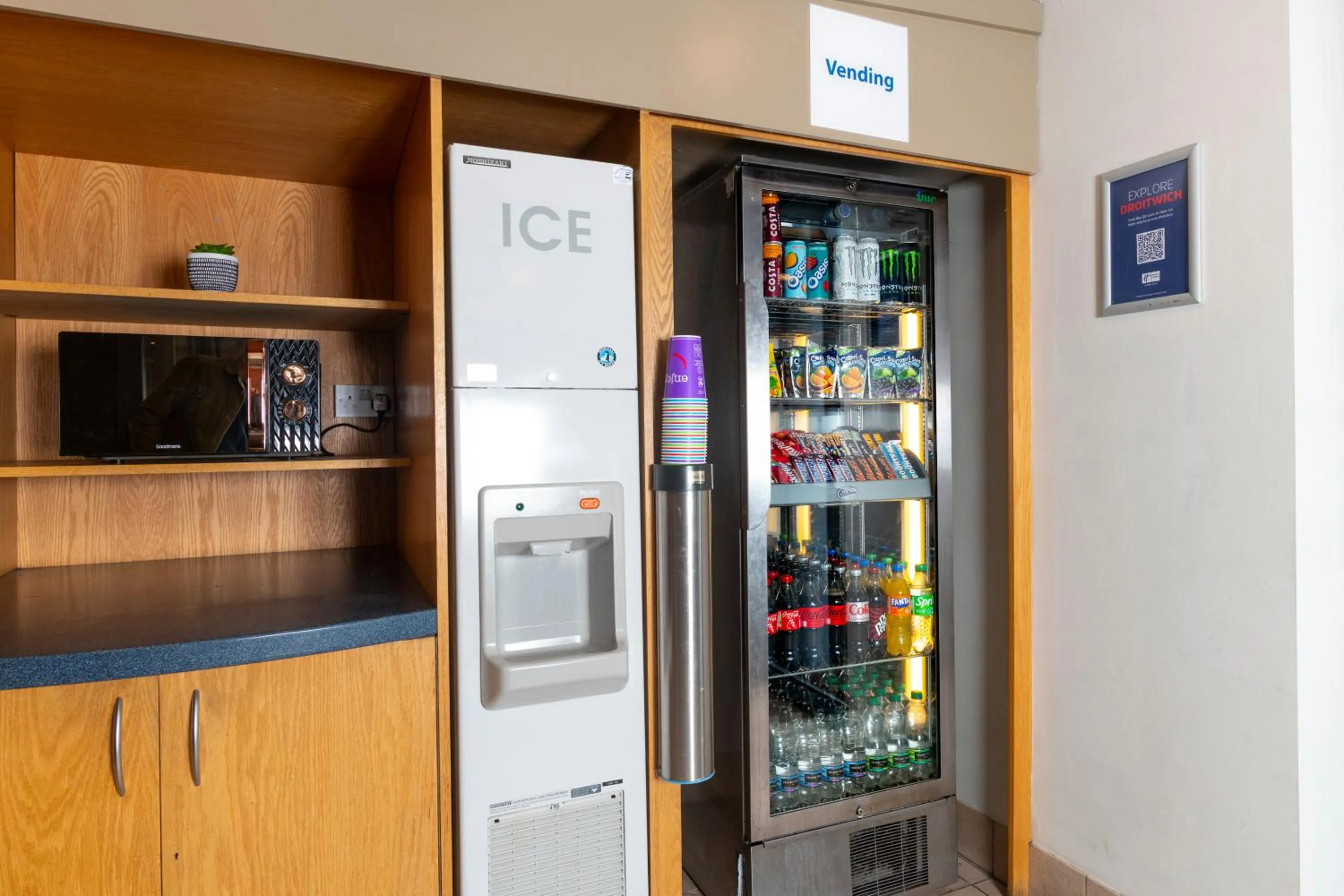 vending machine in Holiday Inn Express Droitwich Spa by IHG