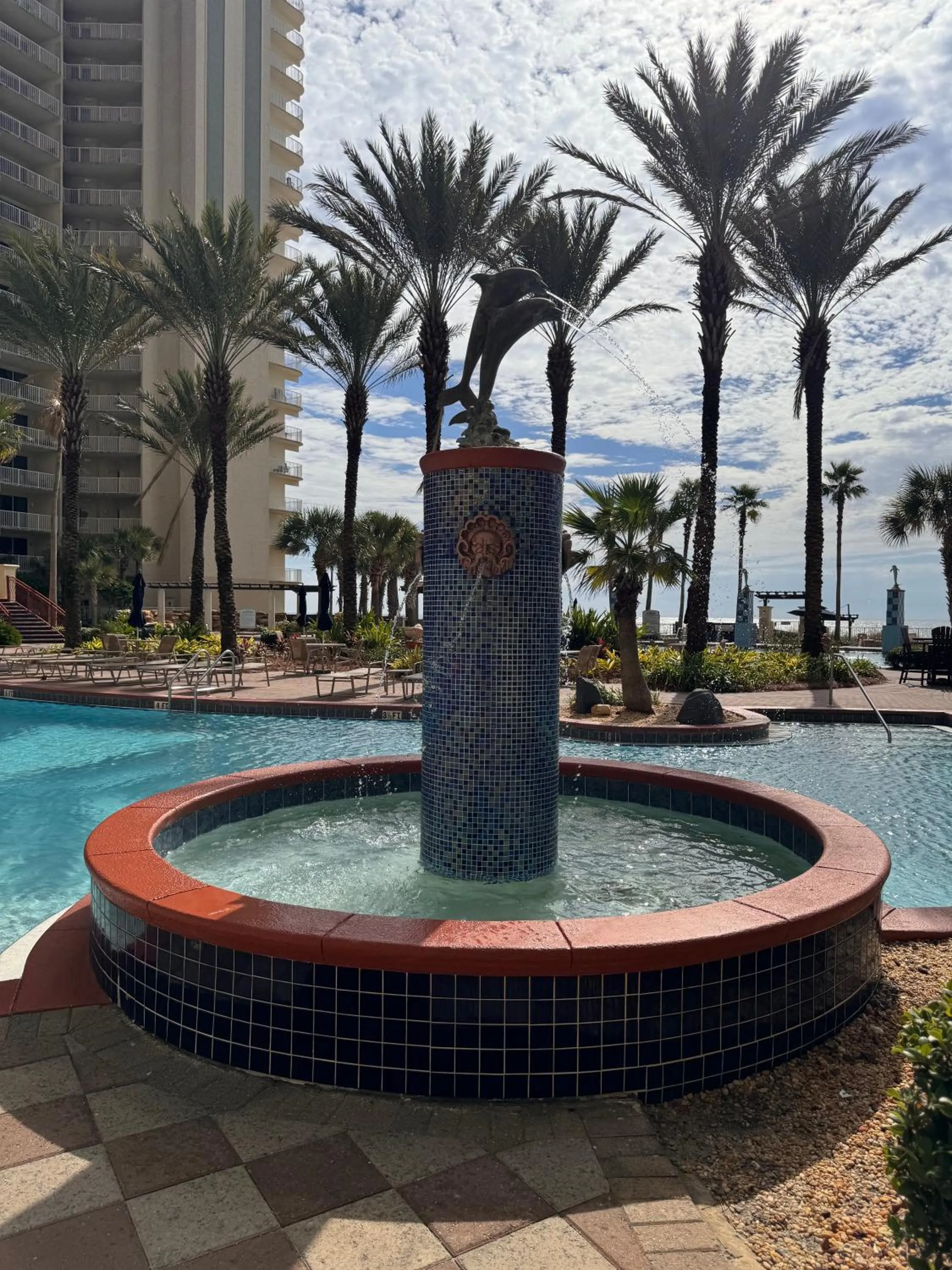 Pool view in Shores of Panama Resort