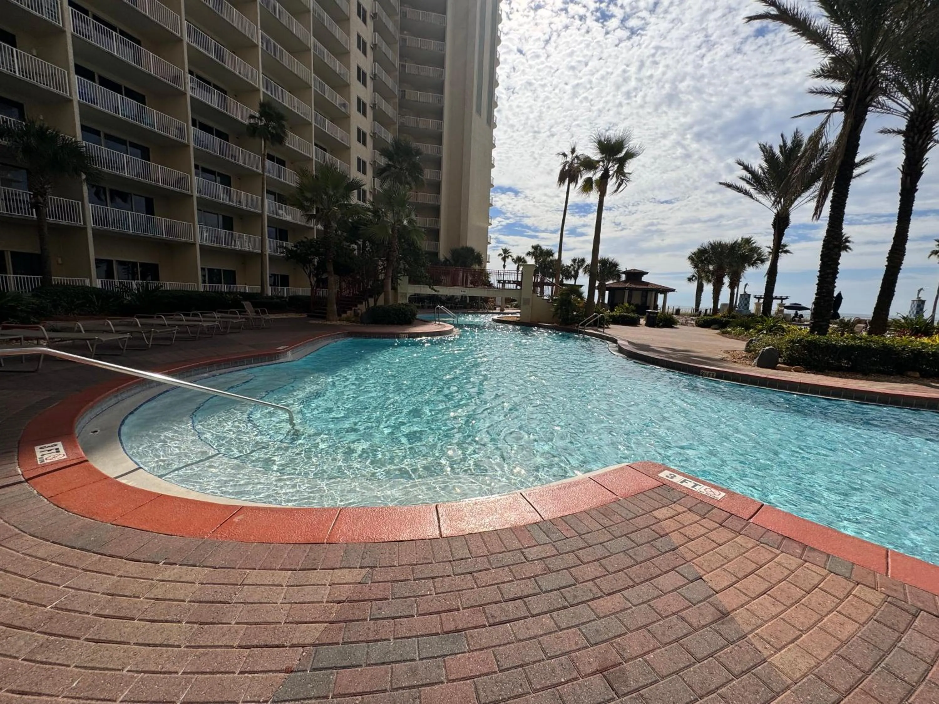 Pool view in Shores of Panama Resort