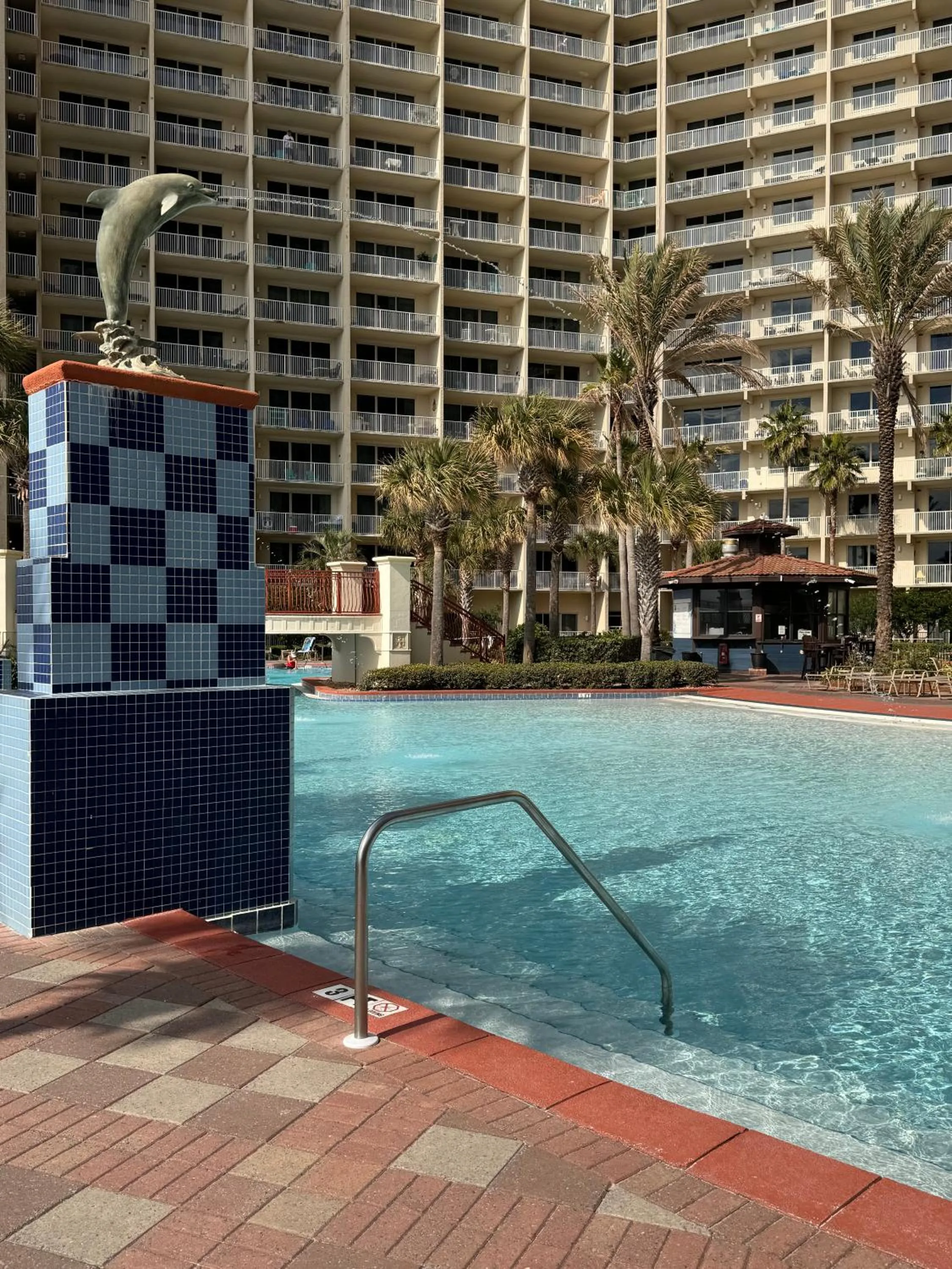 Pool view in Shores of Panama Resort