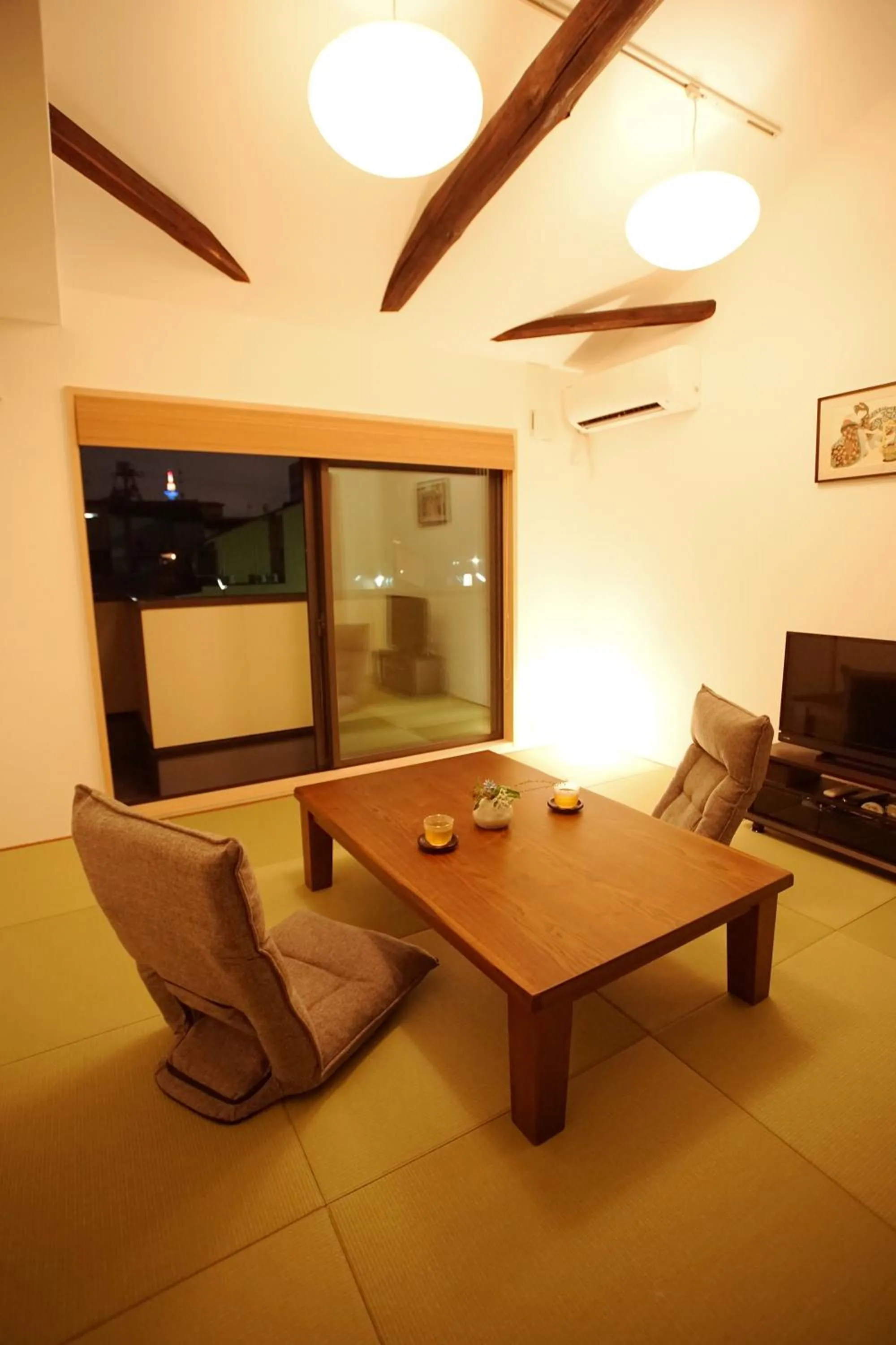 Living room in Aya inn Karasuma gojo