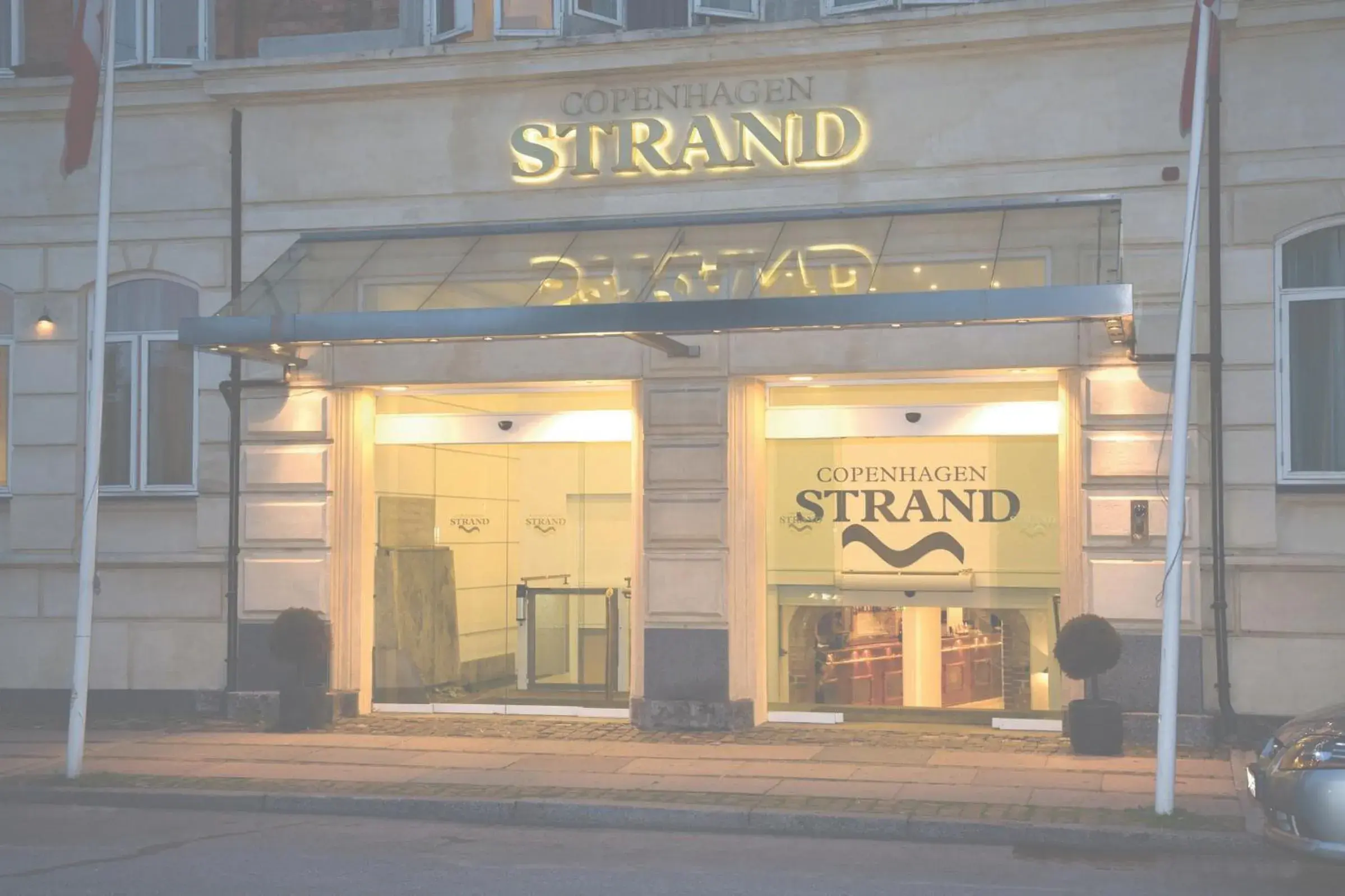 Facade/entrance in Copenhagen Strand Facade/entrance in Copenhagen Strand