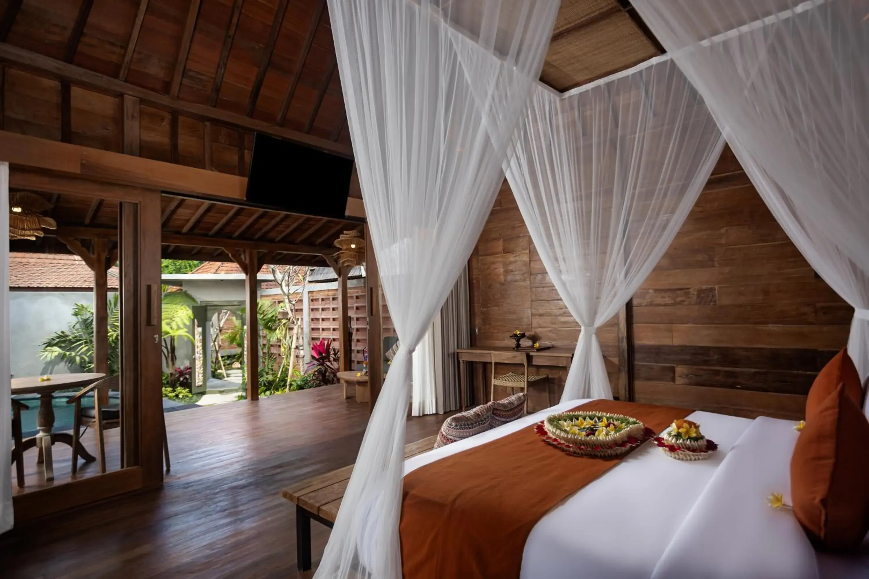 View (from property/room), Bed in Yana Villas Kemenuh by GenuineHost View (from property/room), Bed in Yana Villas Kemenuh by GenuineHost