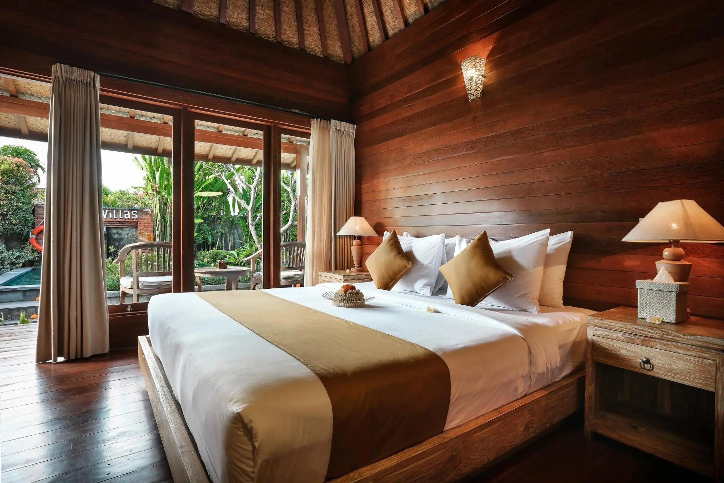 Bed in Yana Villas Kemenuh by GenuineHost Bed in Yana Villas Kemenuh by GenuineHost