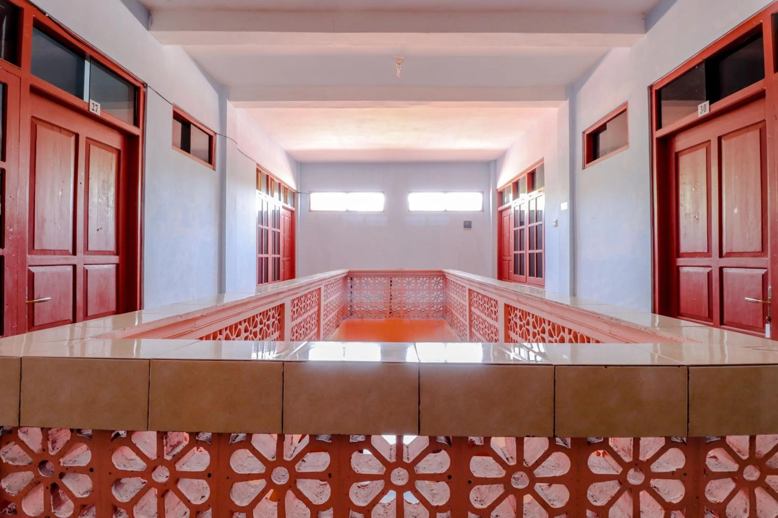 Floor plan in Hotel Kukup Indah