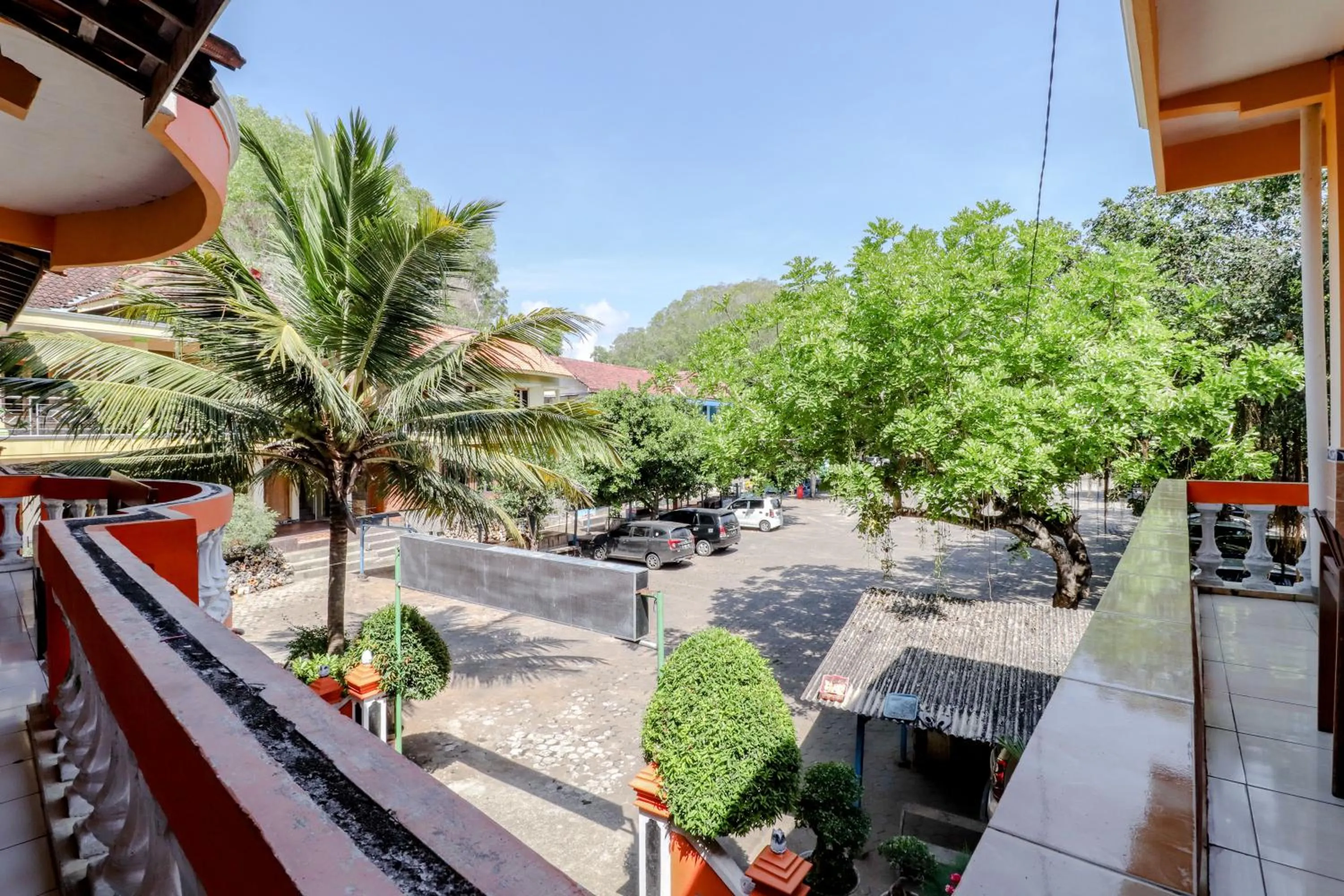 Patio in Hotel Kukup Indah