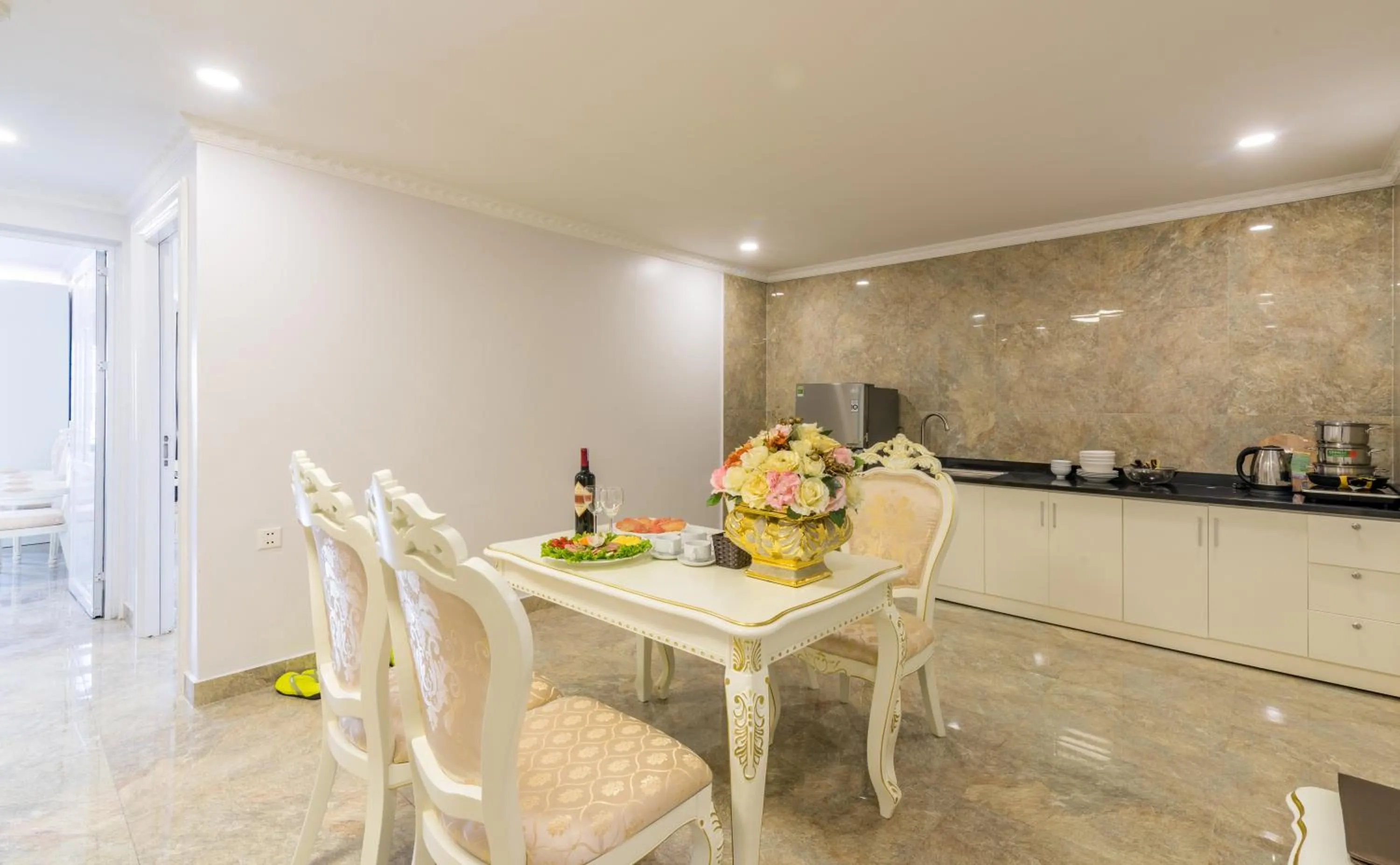 Kitchen or kitchenette in Tan An Palace