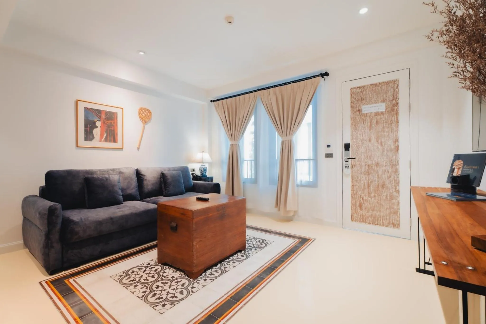 Seating area in Xinlor House - Phuket Old Town