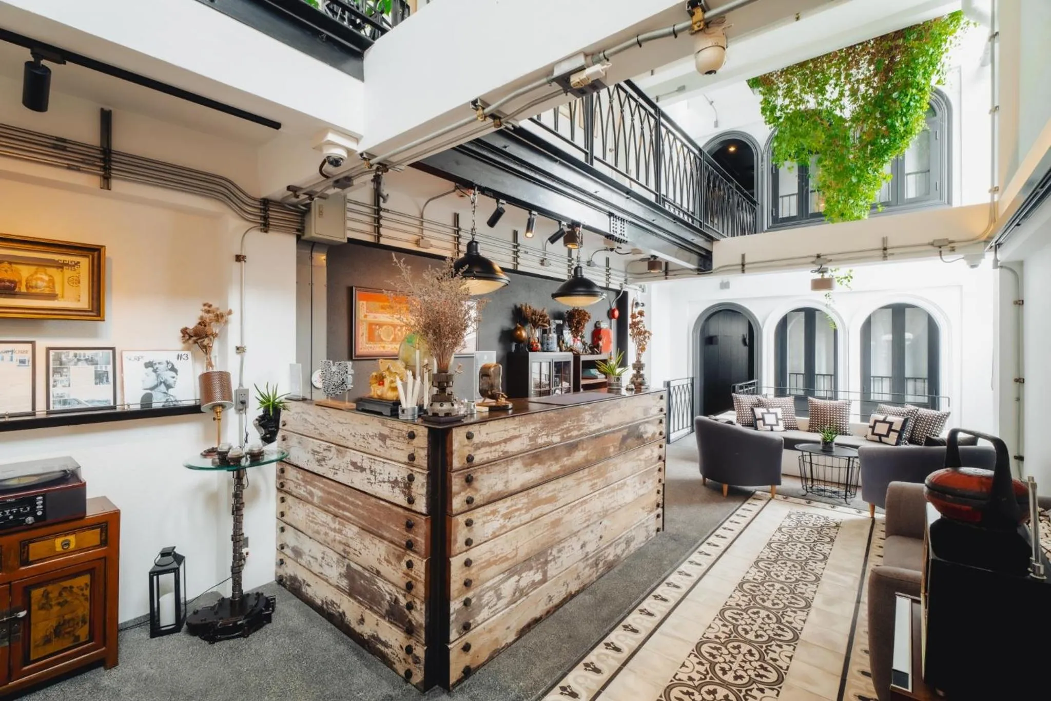 Lobby or reception in Xinlor House - Phuket Old Town