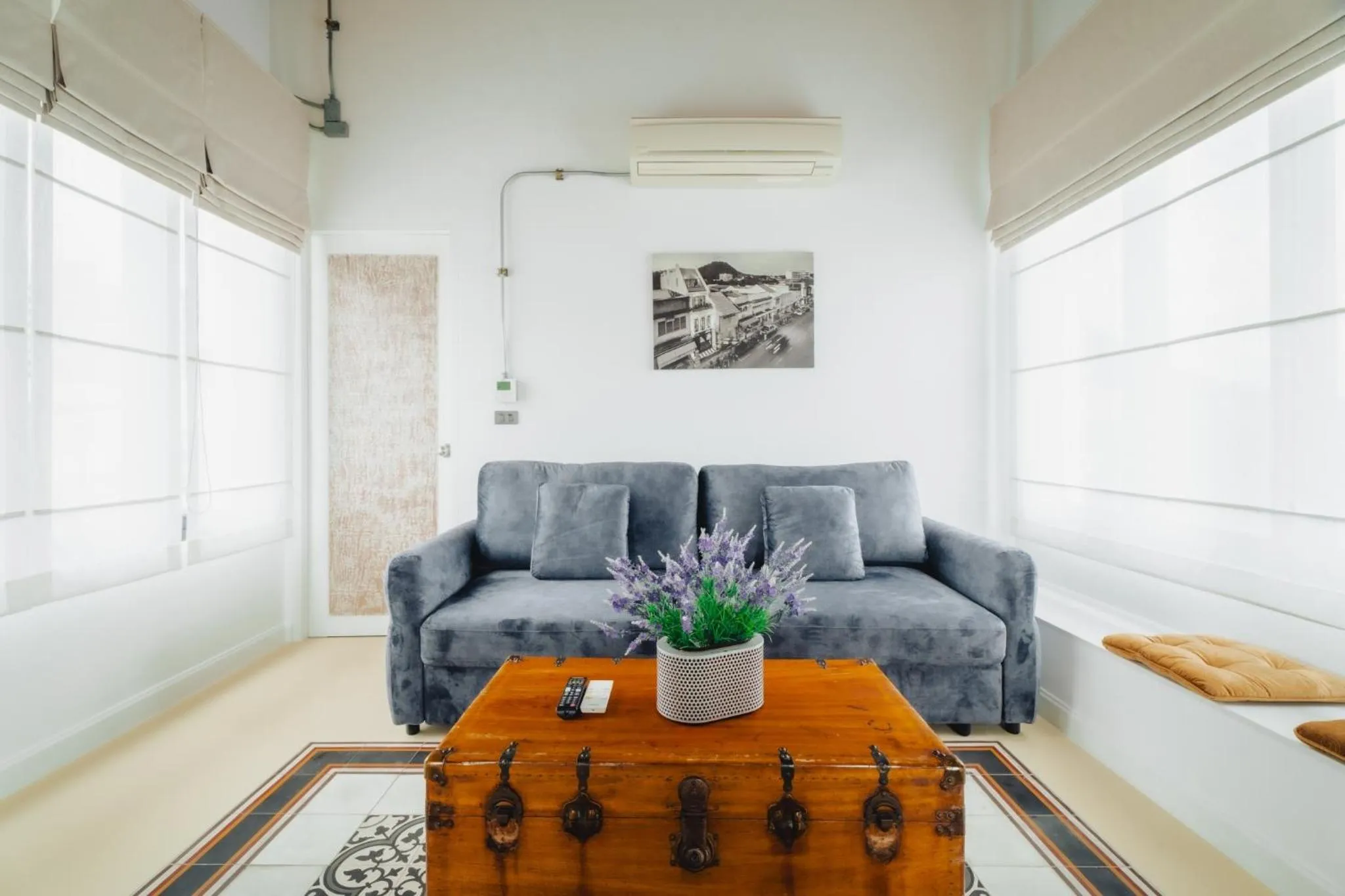 Seating area in Xinlor House - Phuket Old Town